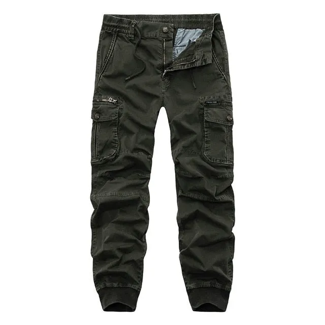 New autumn Camouflage Tactical Mens Cargo Pants Men Joggers Military Casual Cotton Pants Army Trousers