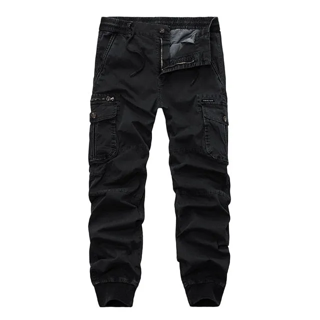 New autumn Camouflage Tactical Mens Cargo Pants Men Joggers Military Casual Cotton Pants Army Trousers