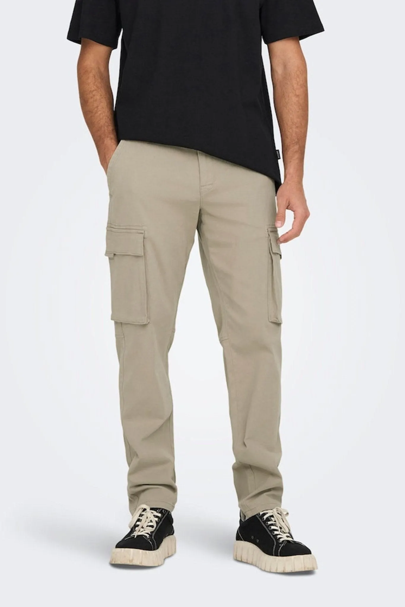 Next Cargo Pants - Chinchilla