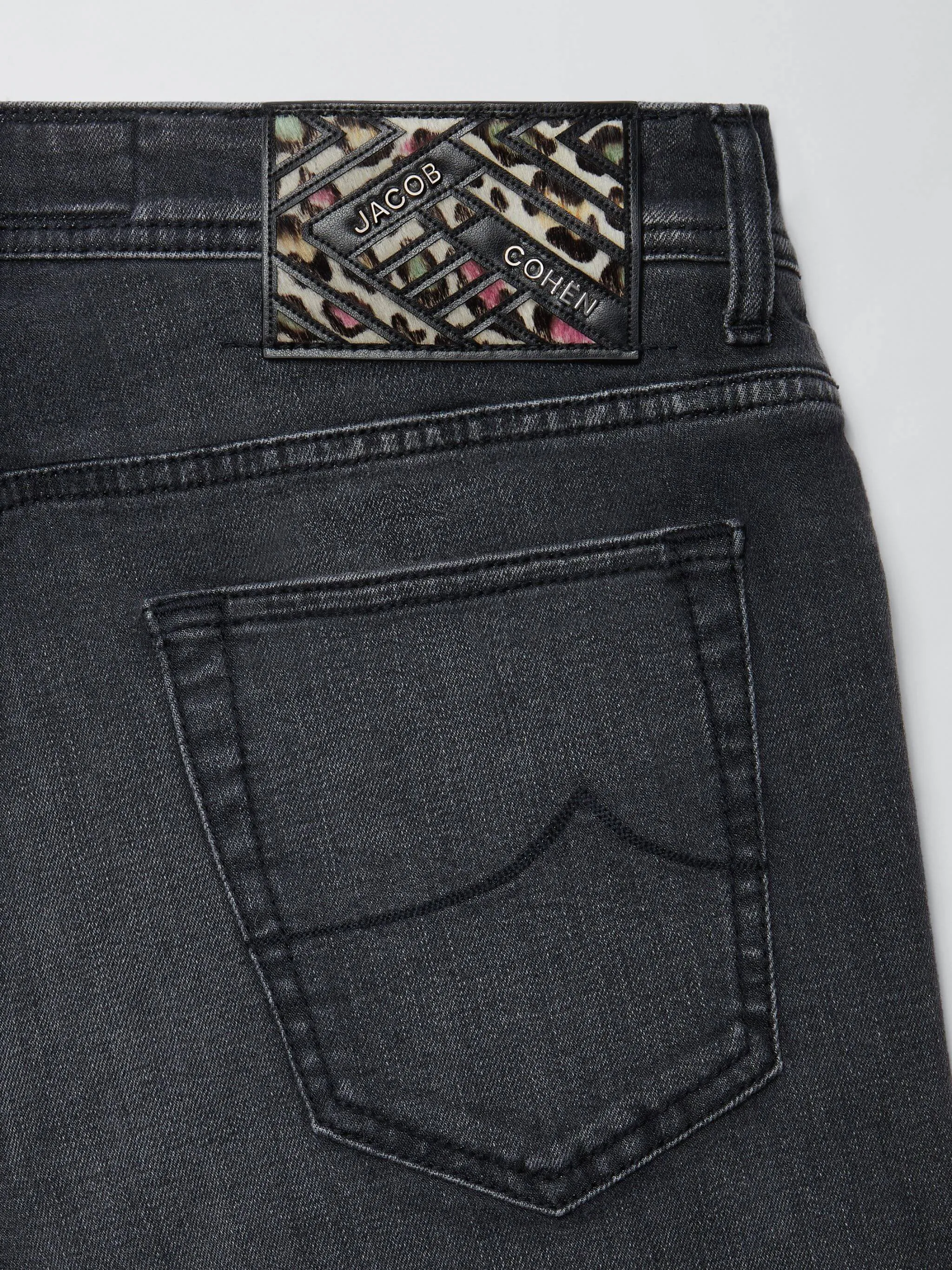 Nick Slim Super Stretch Black Jeans