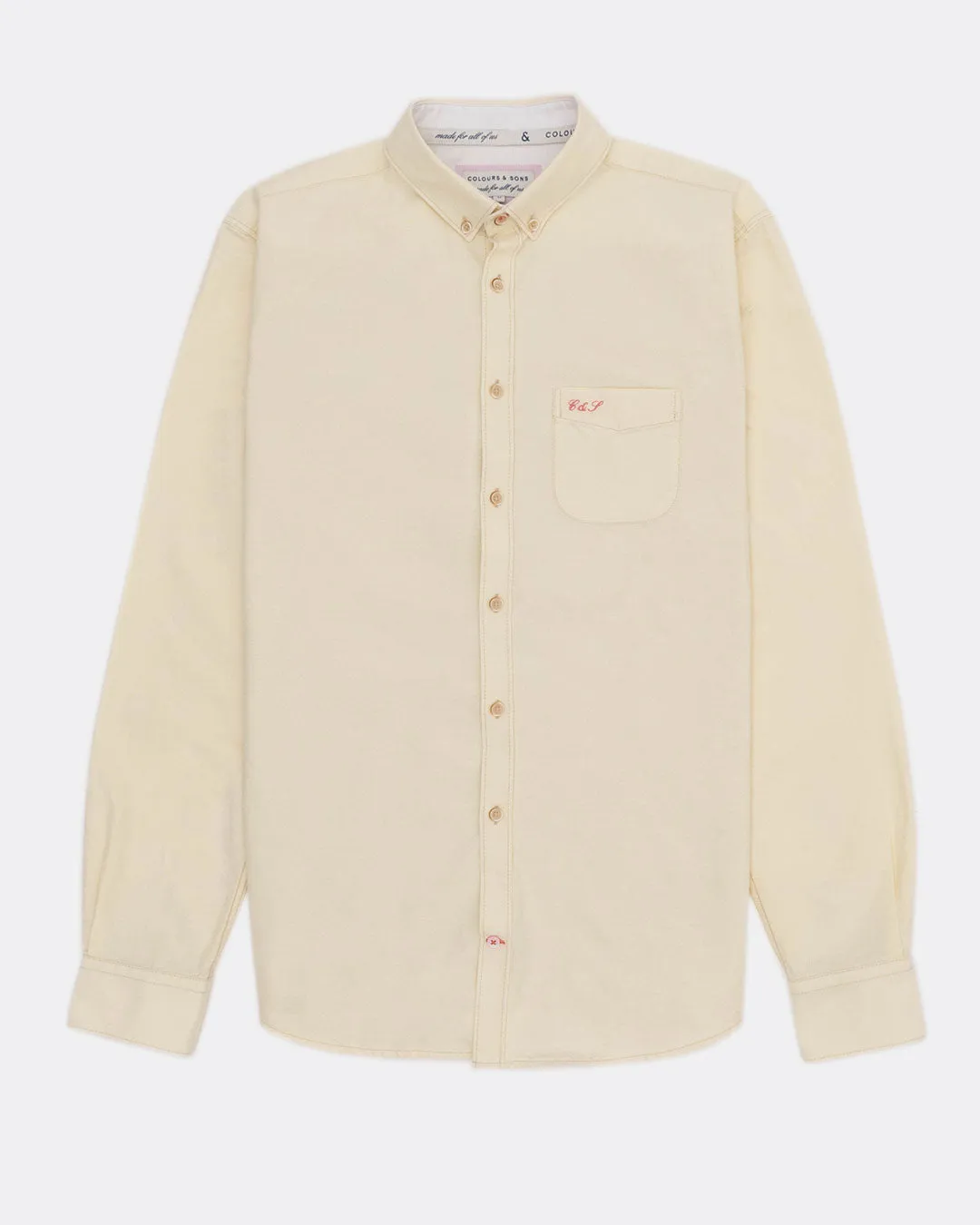 Oxford Shirt - Lemon