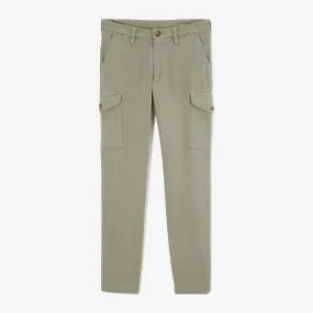 Pantalon 545 cargo PLAY coupe confort vert militaire