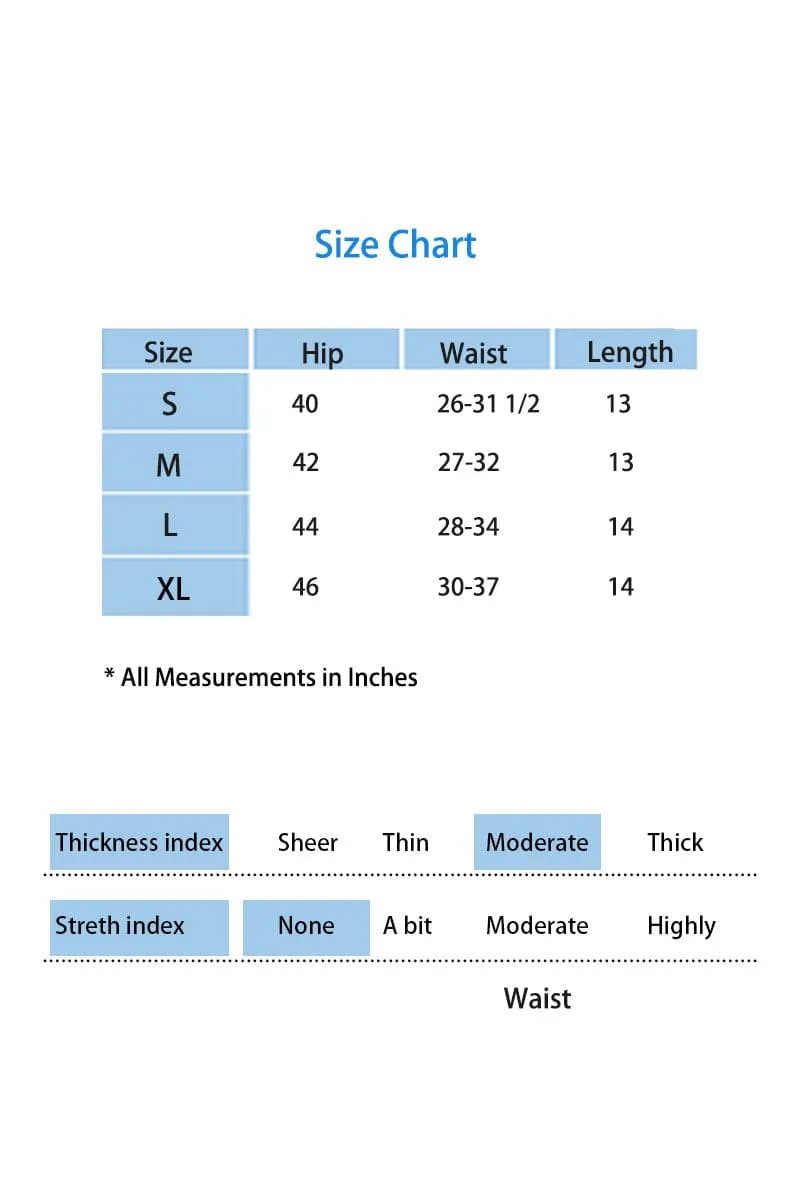 PB811 Elastic Band Embellished Rhinestones Shorts