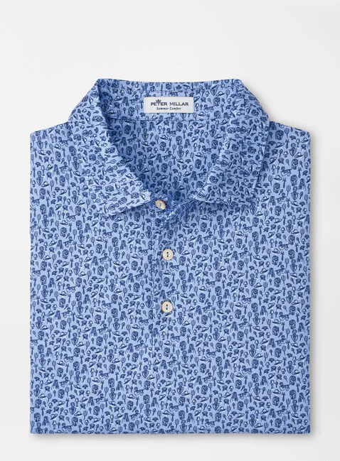 Peter Millar - Blackstone Performance Jersey Polo - Iceberg Blue