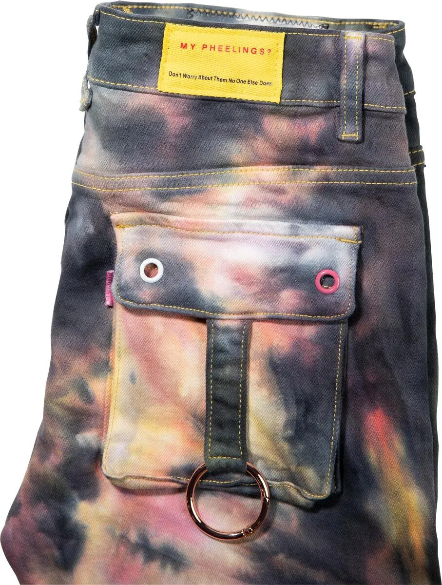 Pheelings-Auhl Aologne Cargo Pants-Multi Tie Dye