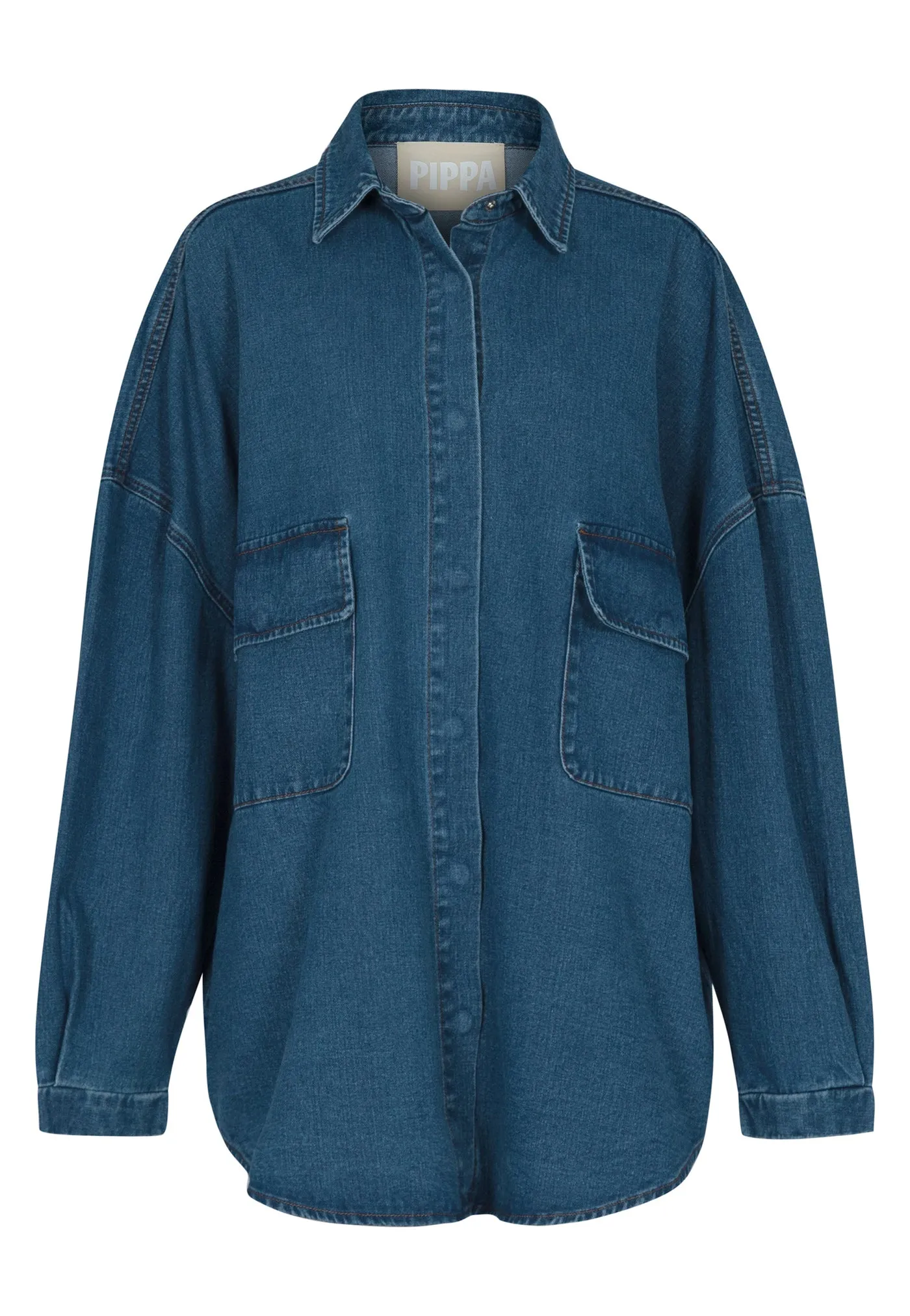 PIPPA RIDLEY - BABY SION SHIRT INDIGO DENIM