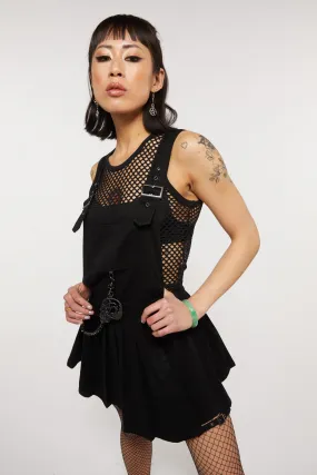Pleated Pinny Skull Charm