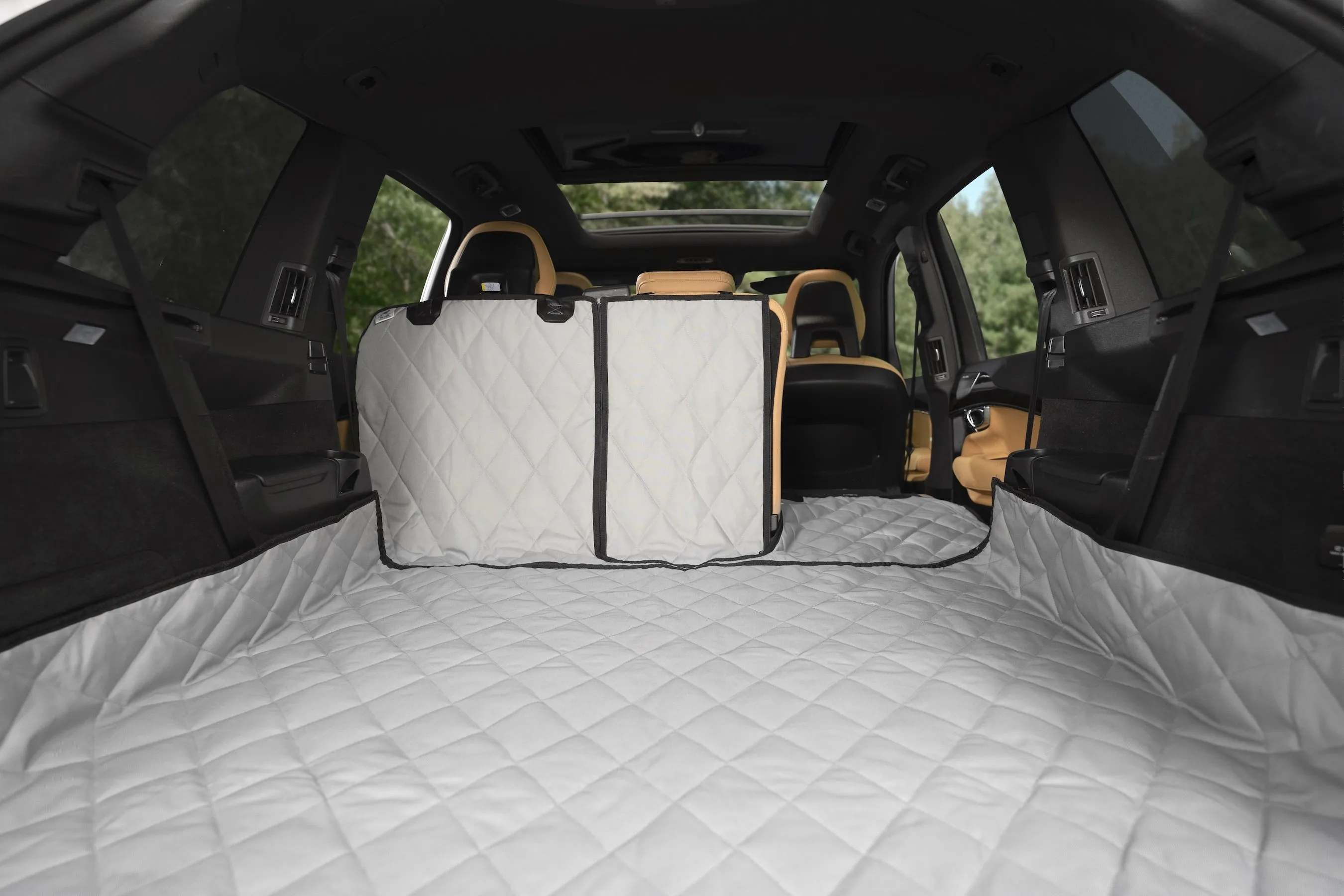 Plush Paws Products Waterproof Cargo Liner with Bumper and Side Panels