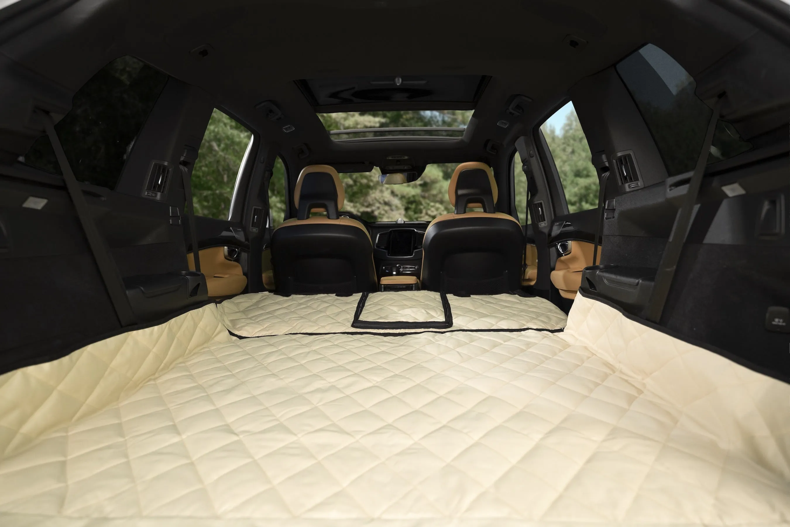 Plush Paws Products Waterproof Cargo Liner with Bumper and Side Panels