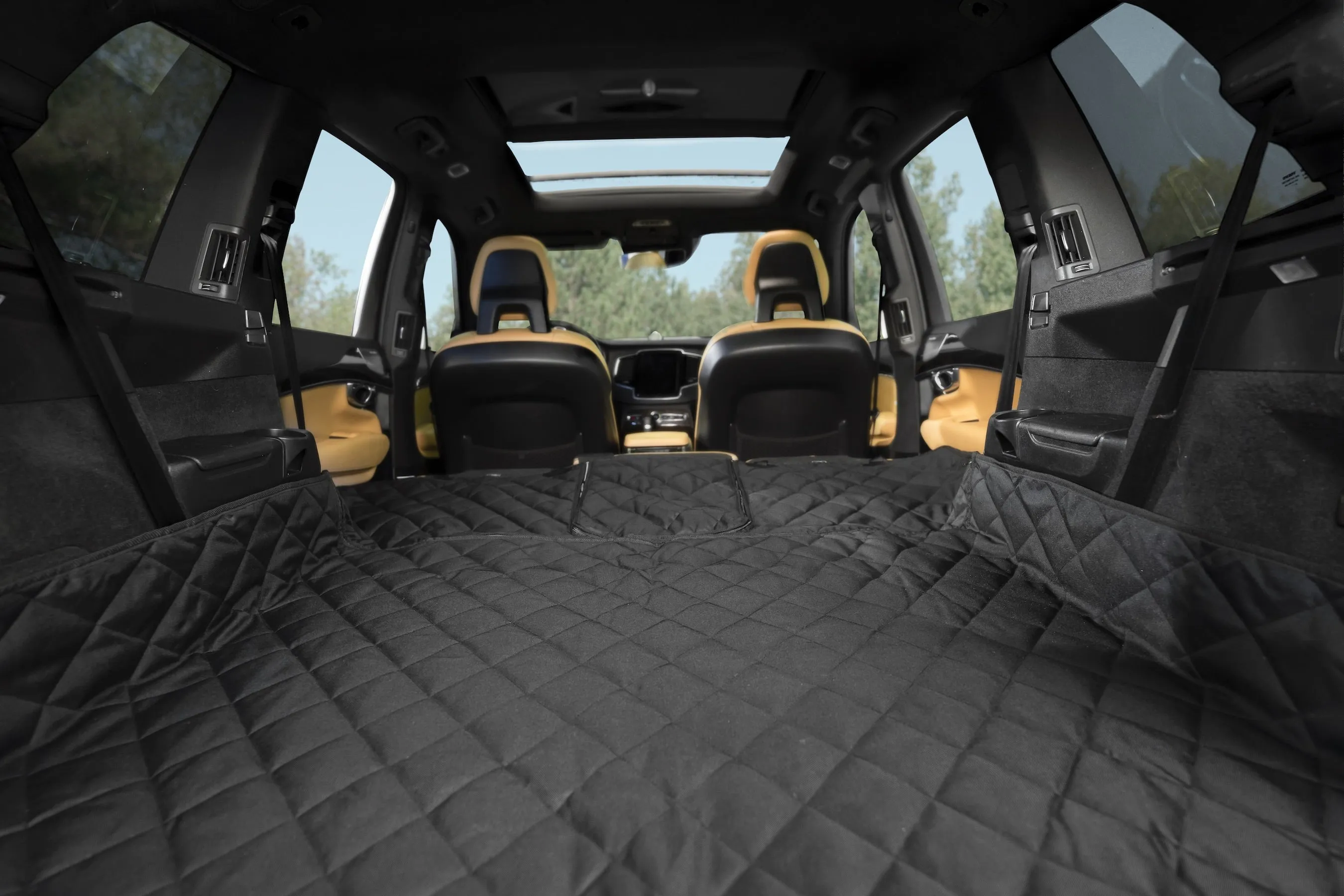 Plush Paws Products Waterproof Cargo Liner with Bumper and Side Panels