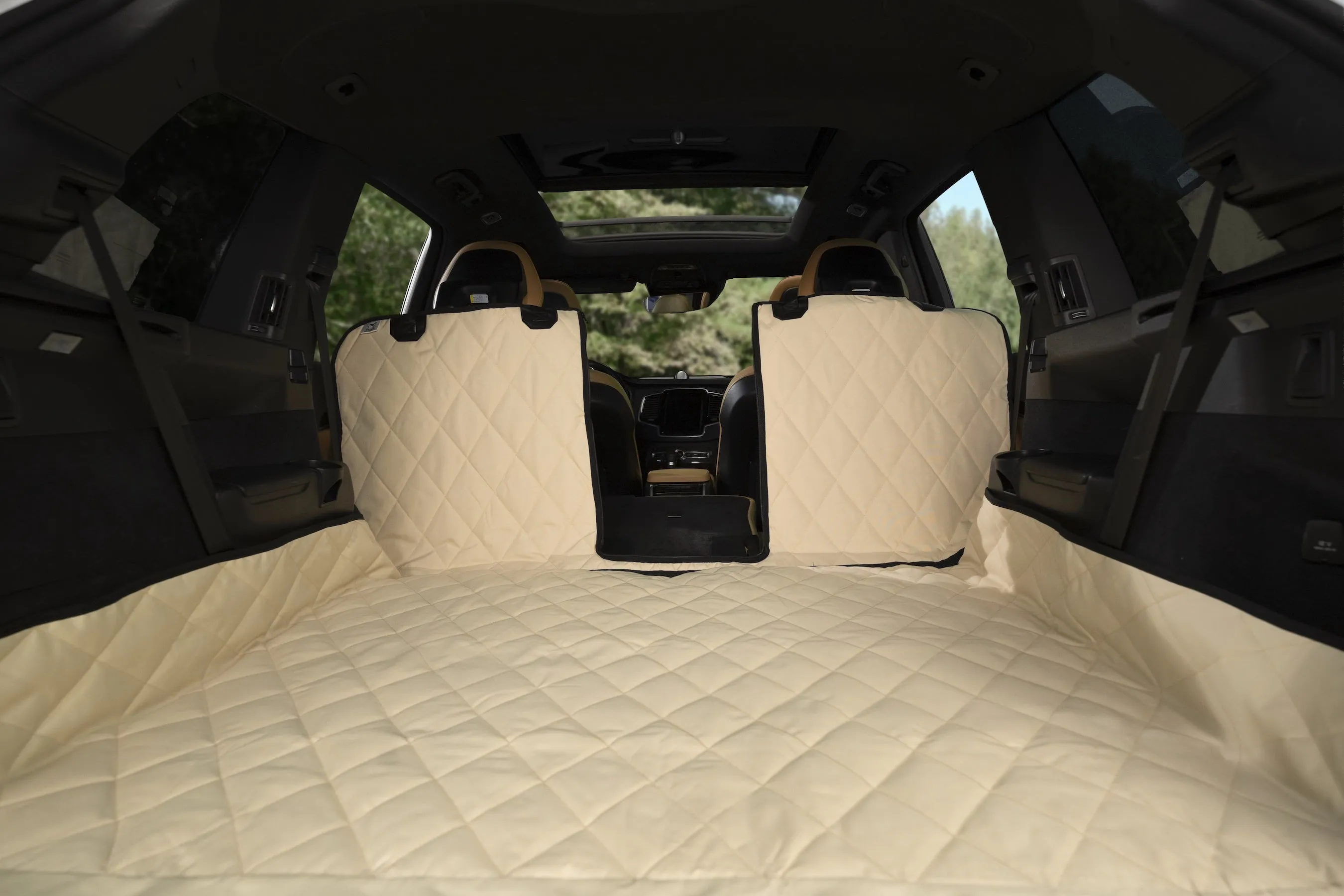 Plush Paws Products Waterproof Cargo Liner with Bumper and Side Panels