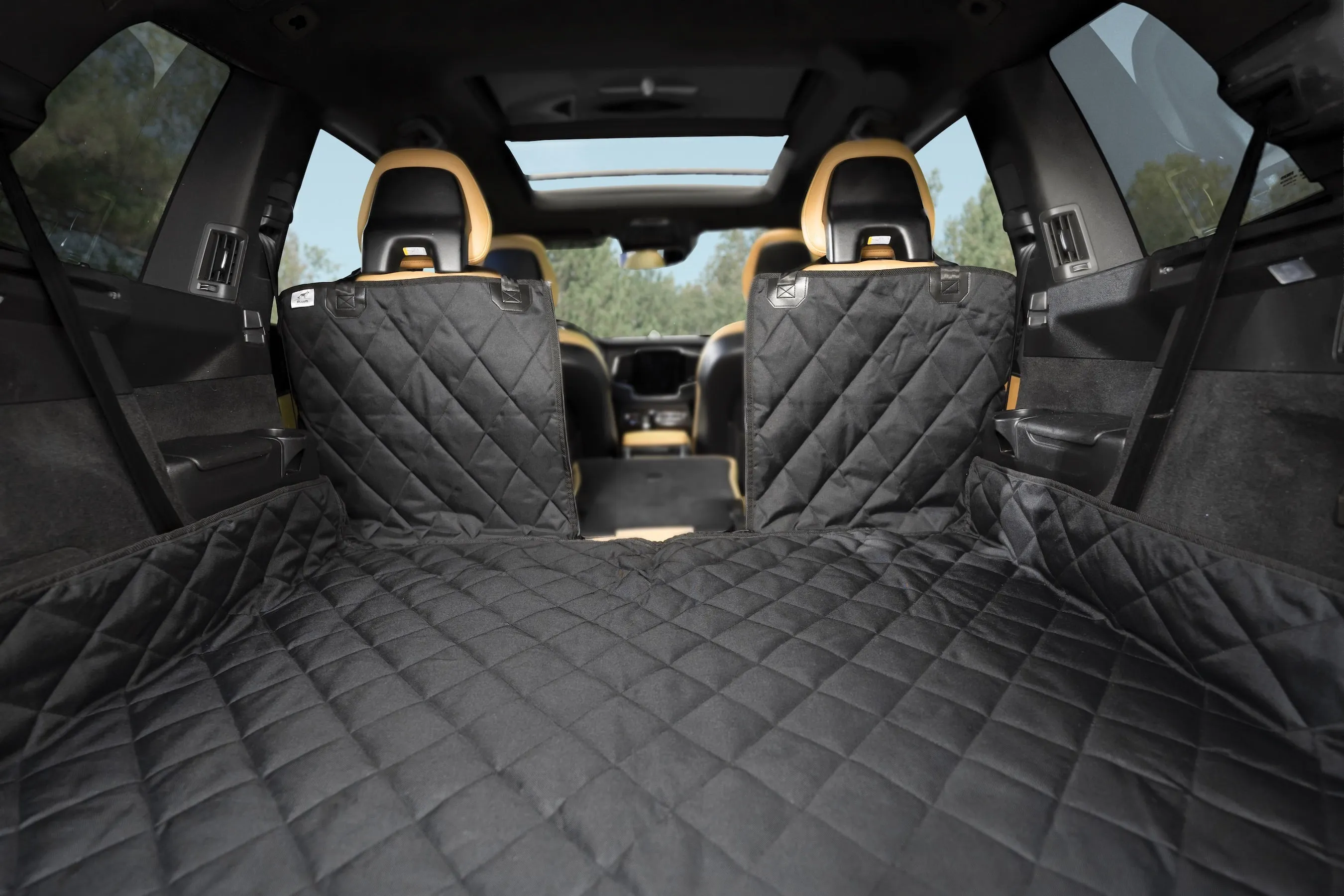 Plush Paws Products Waterproof Cargo Liner with Bumper and Side Panels