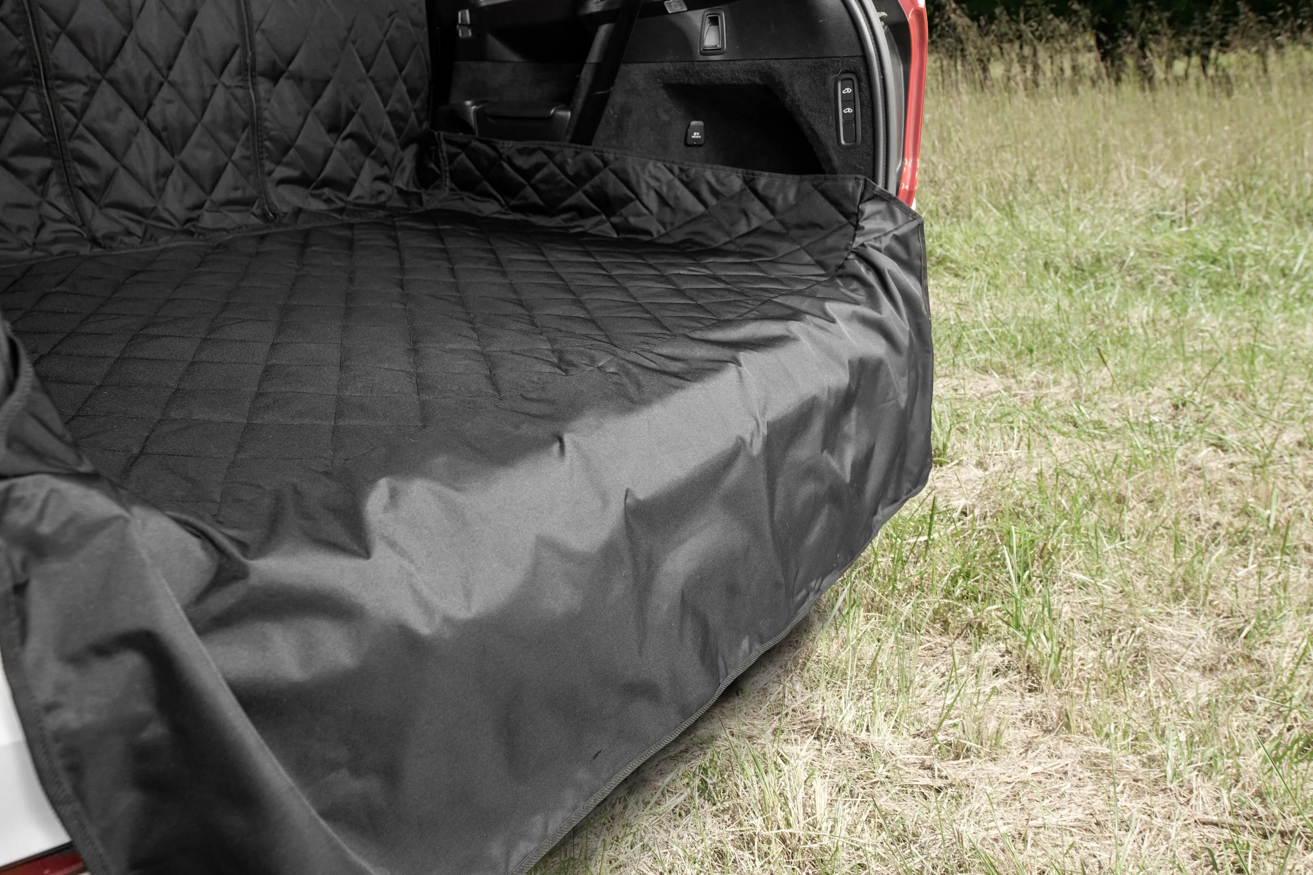 Plush Paws Products Waterproof Cargo Liner with Bumper and Side Panels