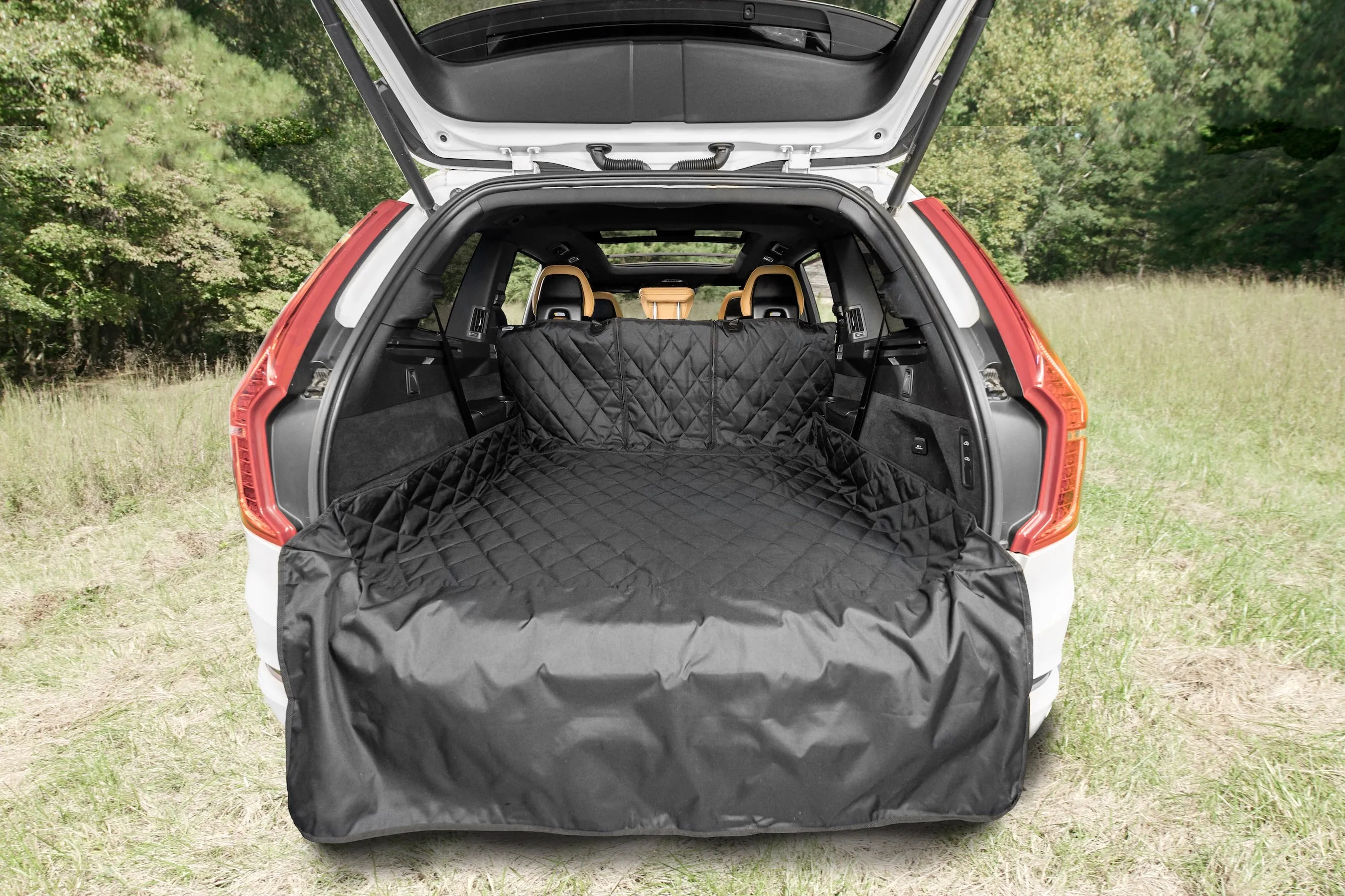 Plush Paws Products Waterproof Cargo Liner with Bumper and Side Panels