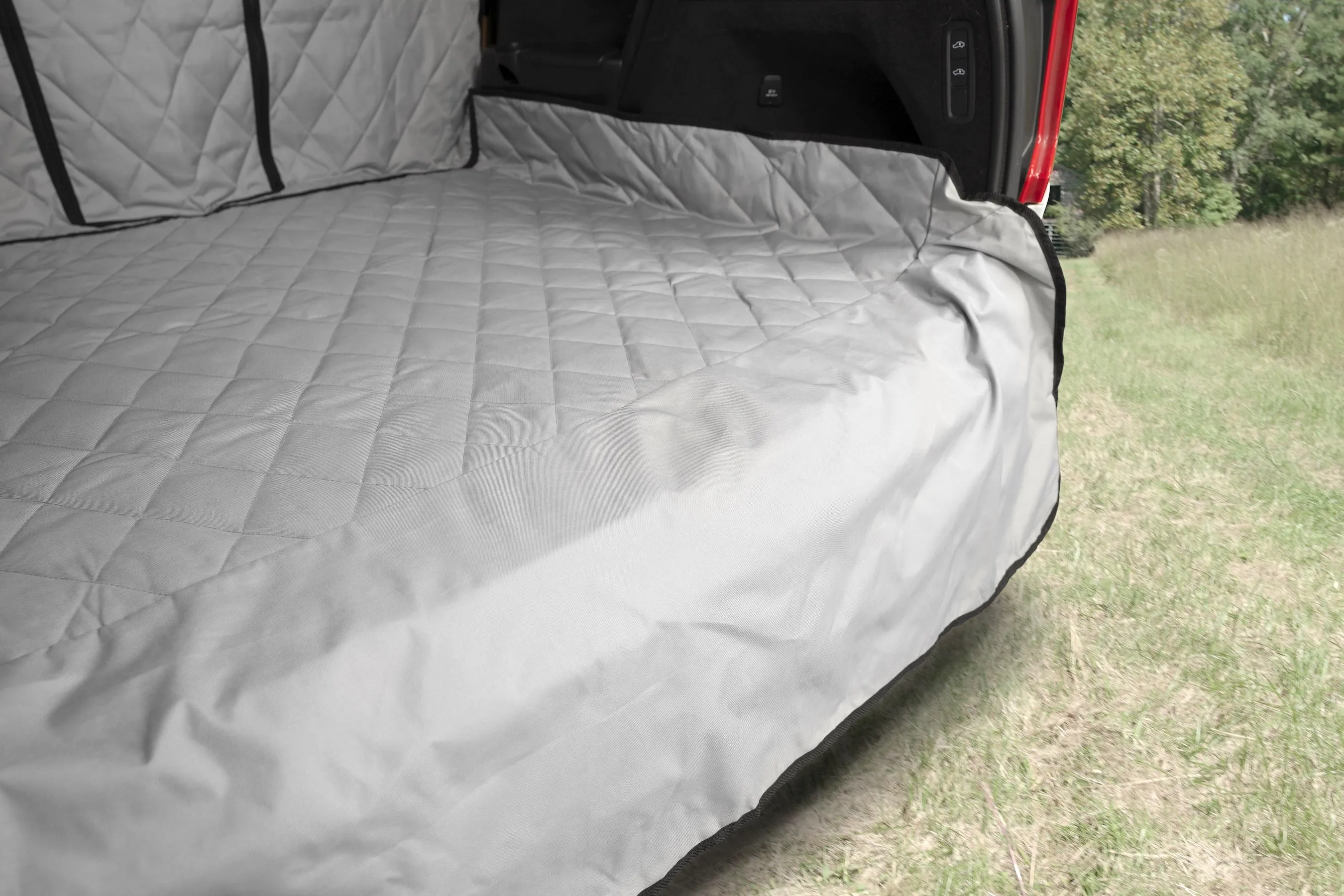 Plush Paws Products Waterproof Cargo Liner with Bumper and Side Panels