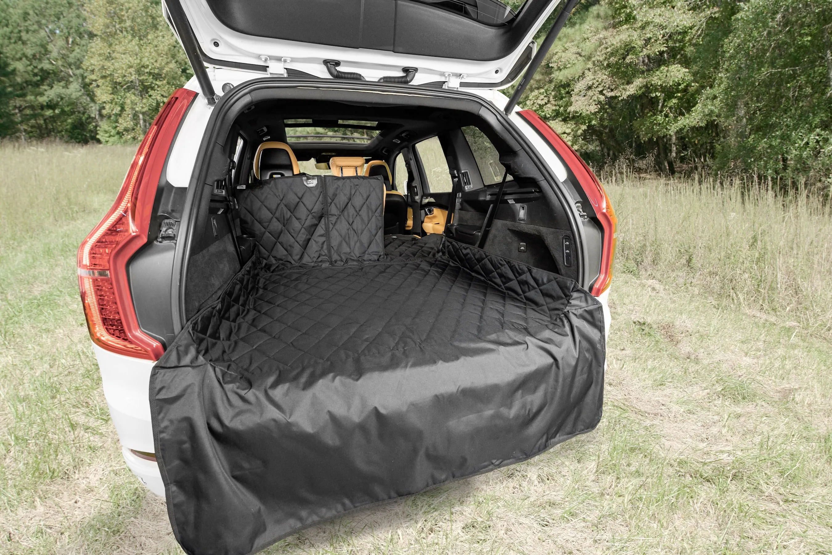 Plush Paws Products Waterproof Cargo Liner with Bumper and Side Panels