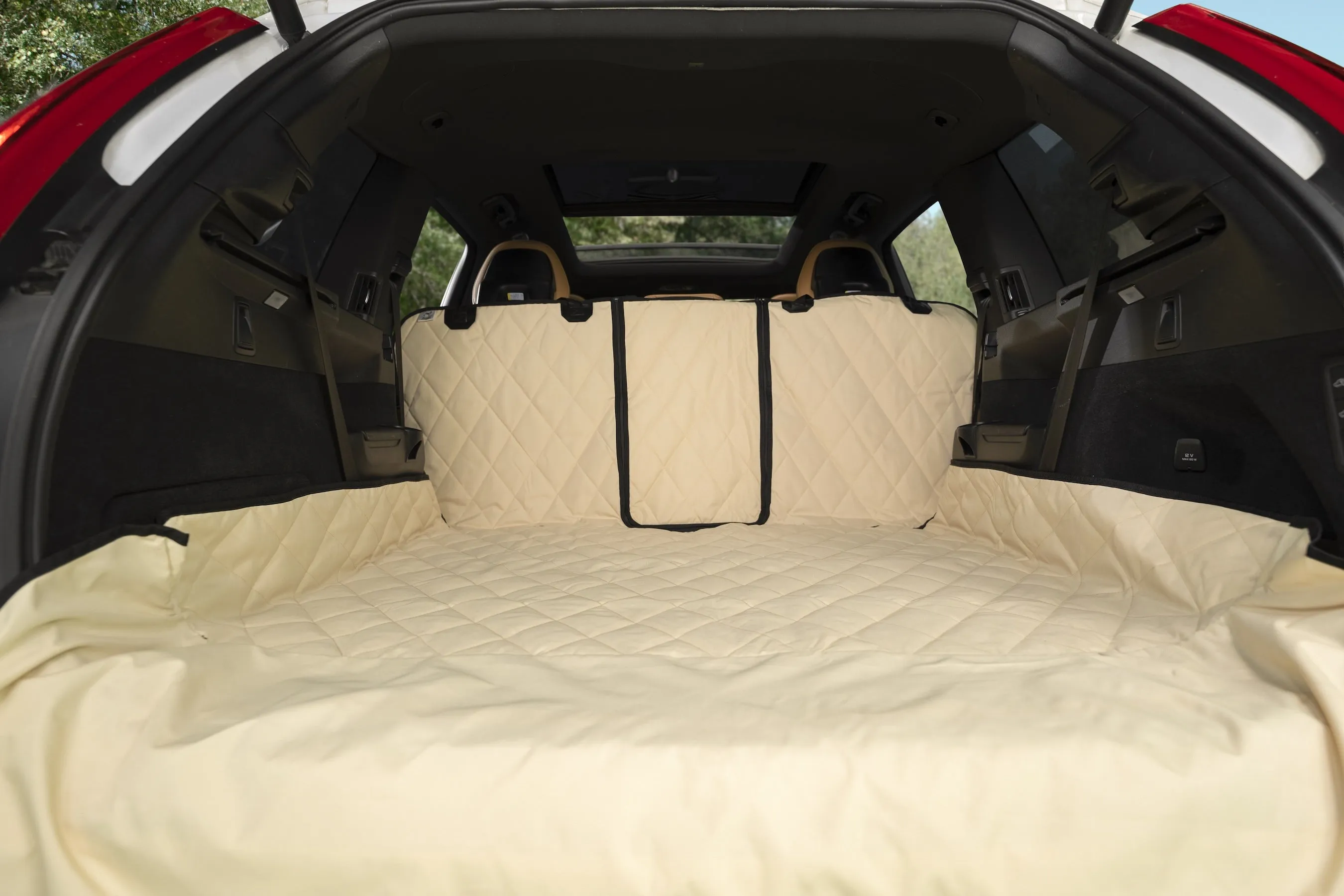 Plush Paws Products Waterproof Cargo Liner with Bumper and Side Panels