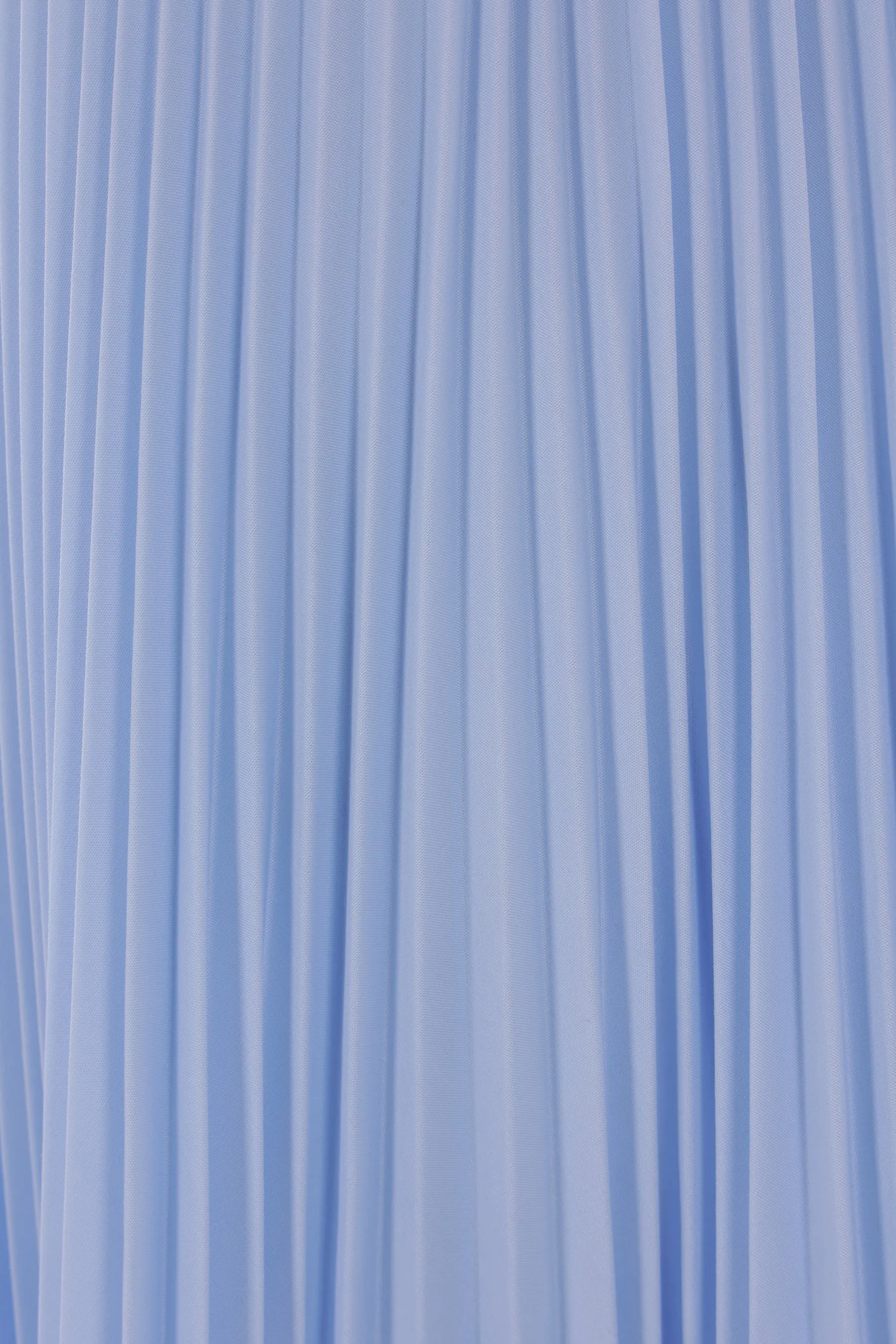 poplin pleated skirt