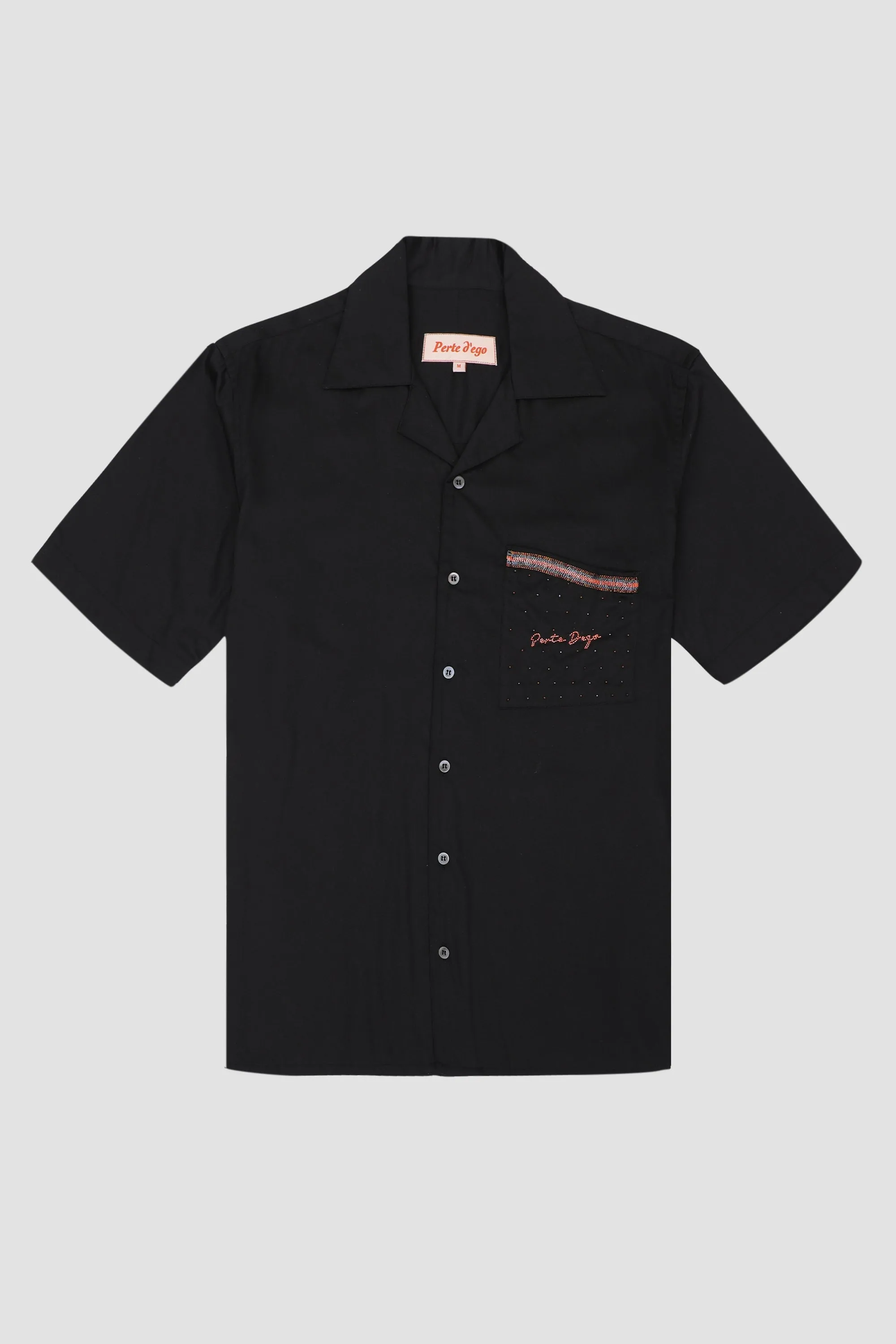 "Live jazz" hand embroidered Shirt