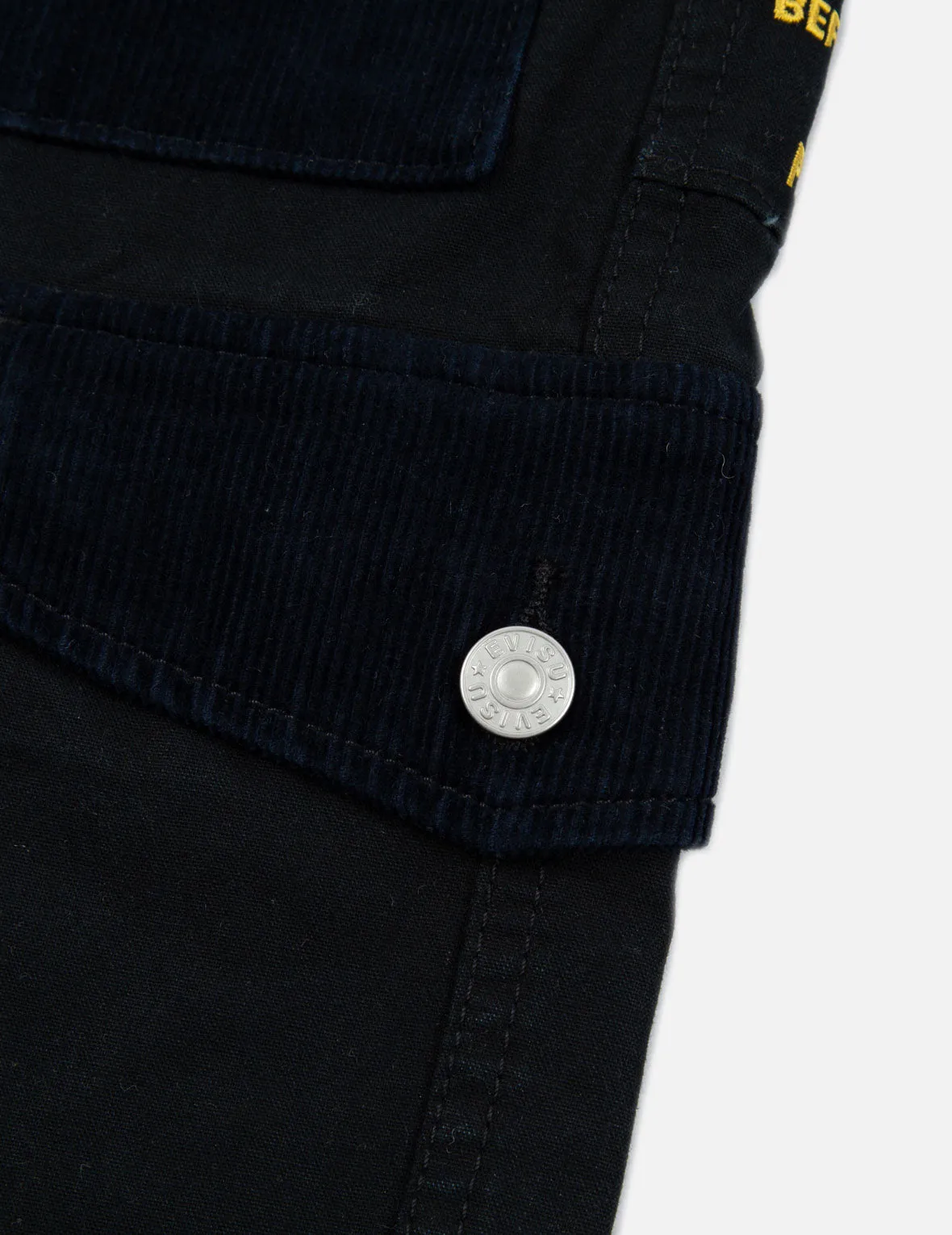 Seagull and Logo Embroidery Cargo Pants