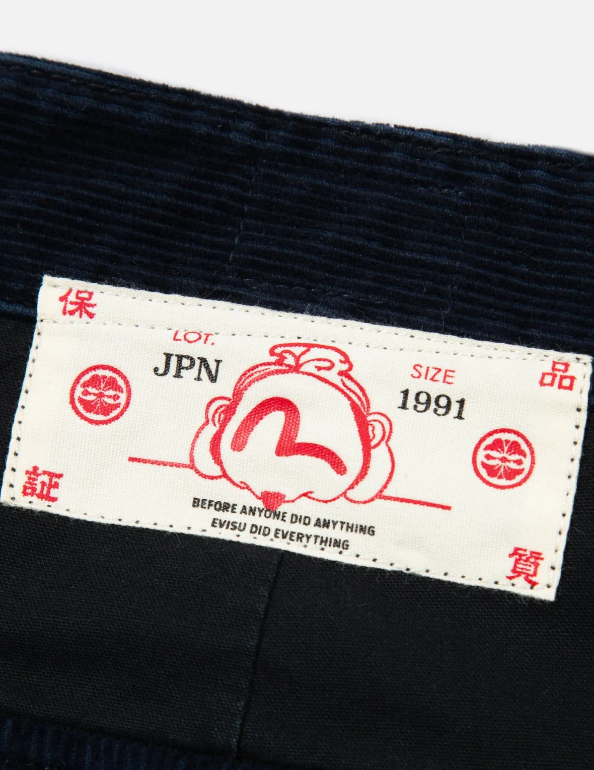 Seagull and Logo Embroidery Cargo Pants