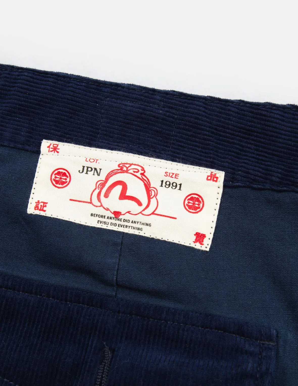 Seagull and Logo Embroidery Cargo Pants