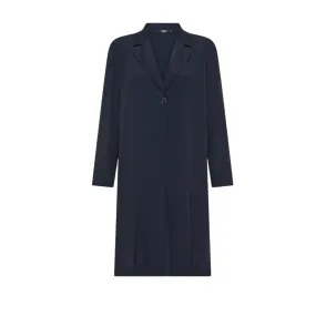SEVENTY VENEZIA - STRETCH LINEN OVERCOAT