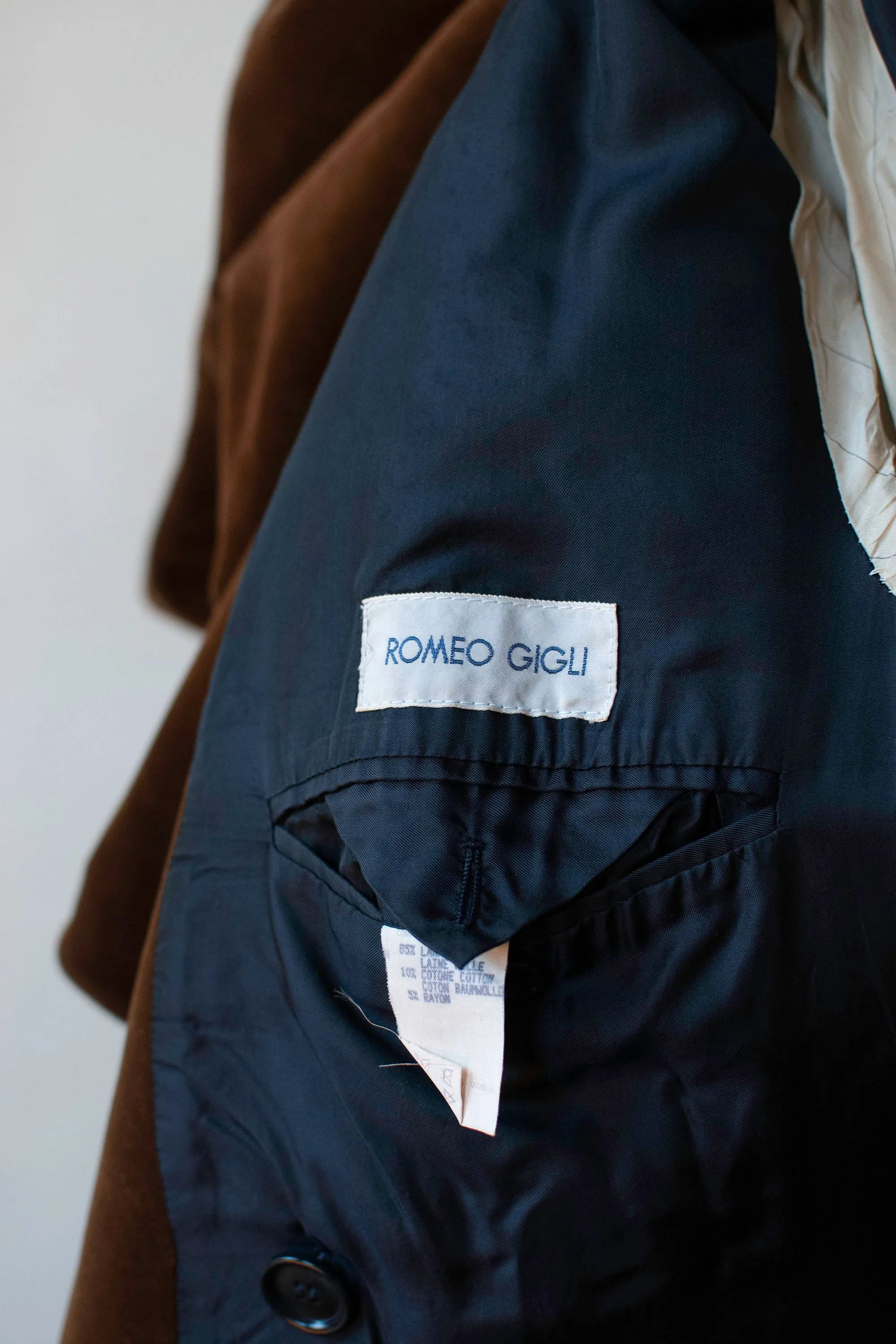 Shawl Collar Cocoon Coat | Romeo Gigli 1989