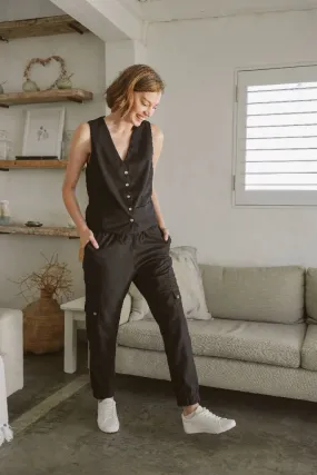 Sierra Linen Cargo Pants