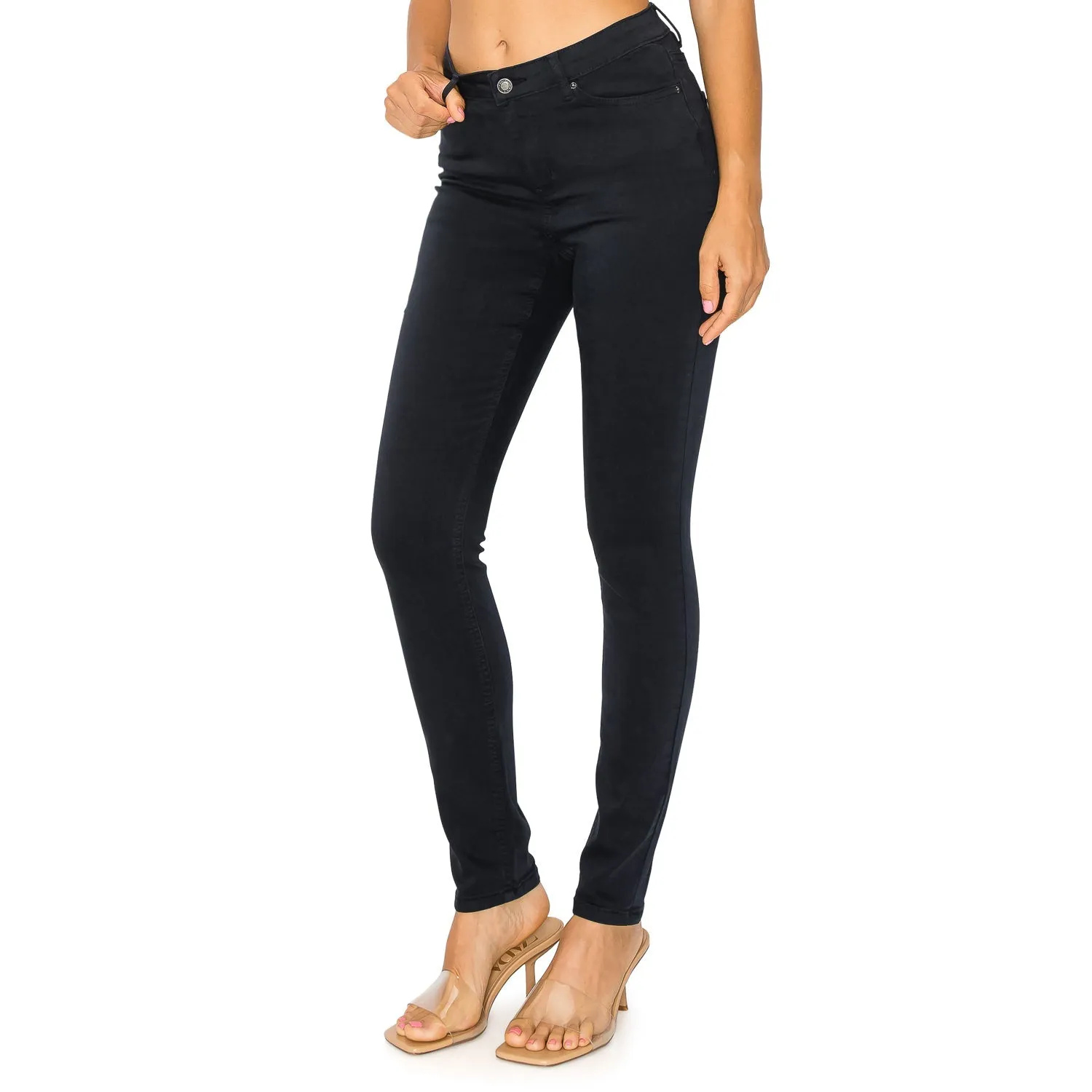 Soft Stretchy High Rise The Everyday Skinny Jeans - Navy