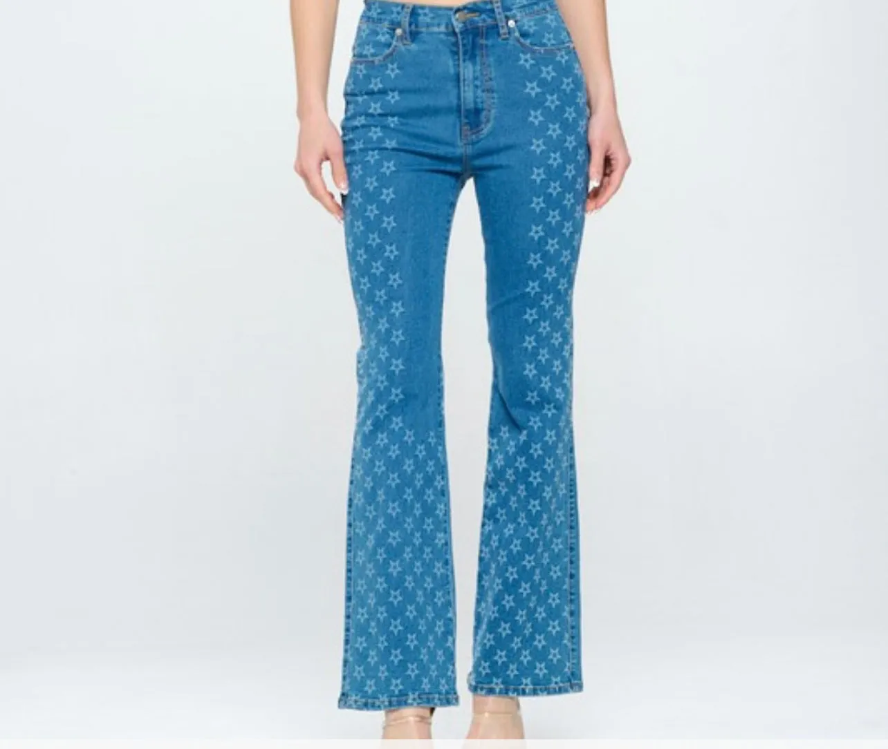 STAR FLARE JEANS