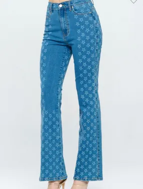 STAR FLARE JEANS