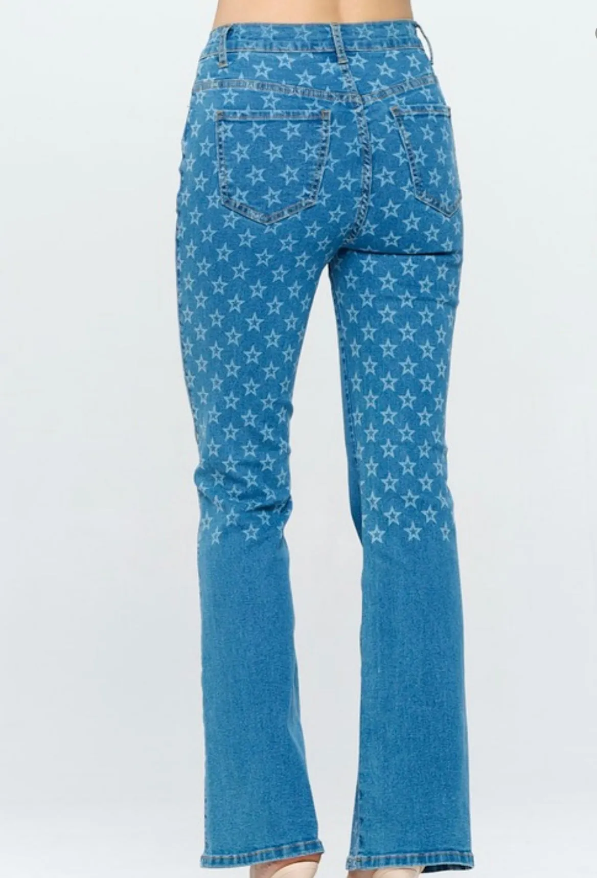 STAR FLARE JEANS