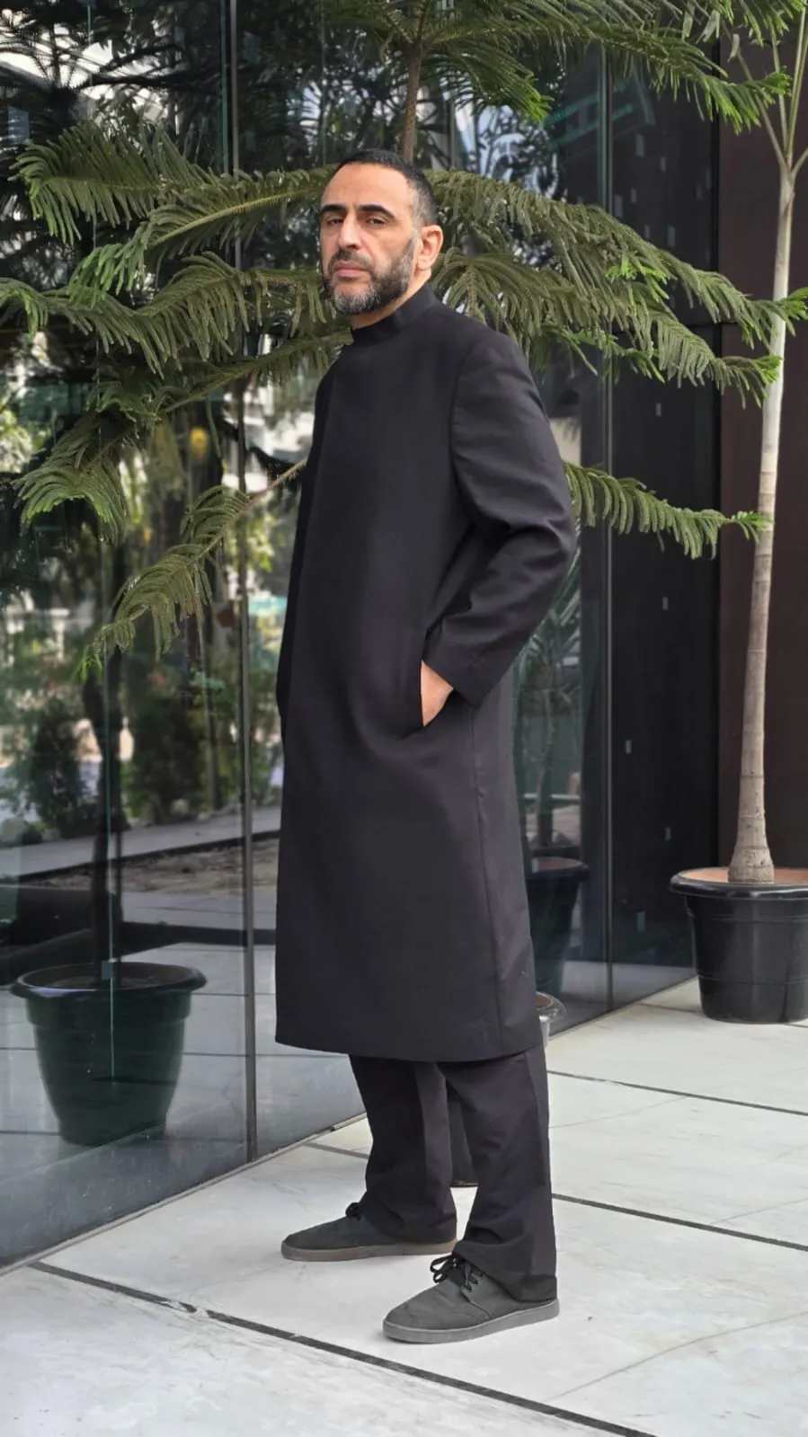 Stealth Black Overcoat