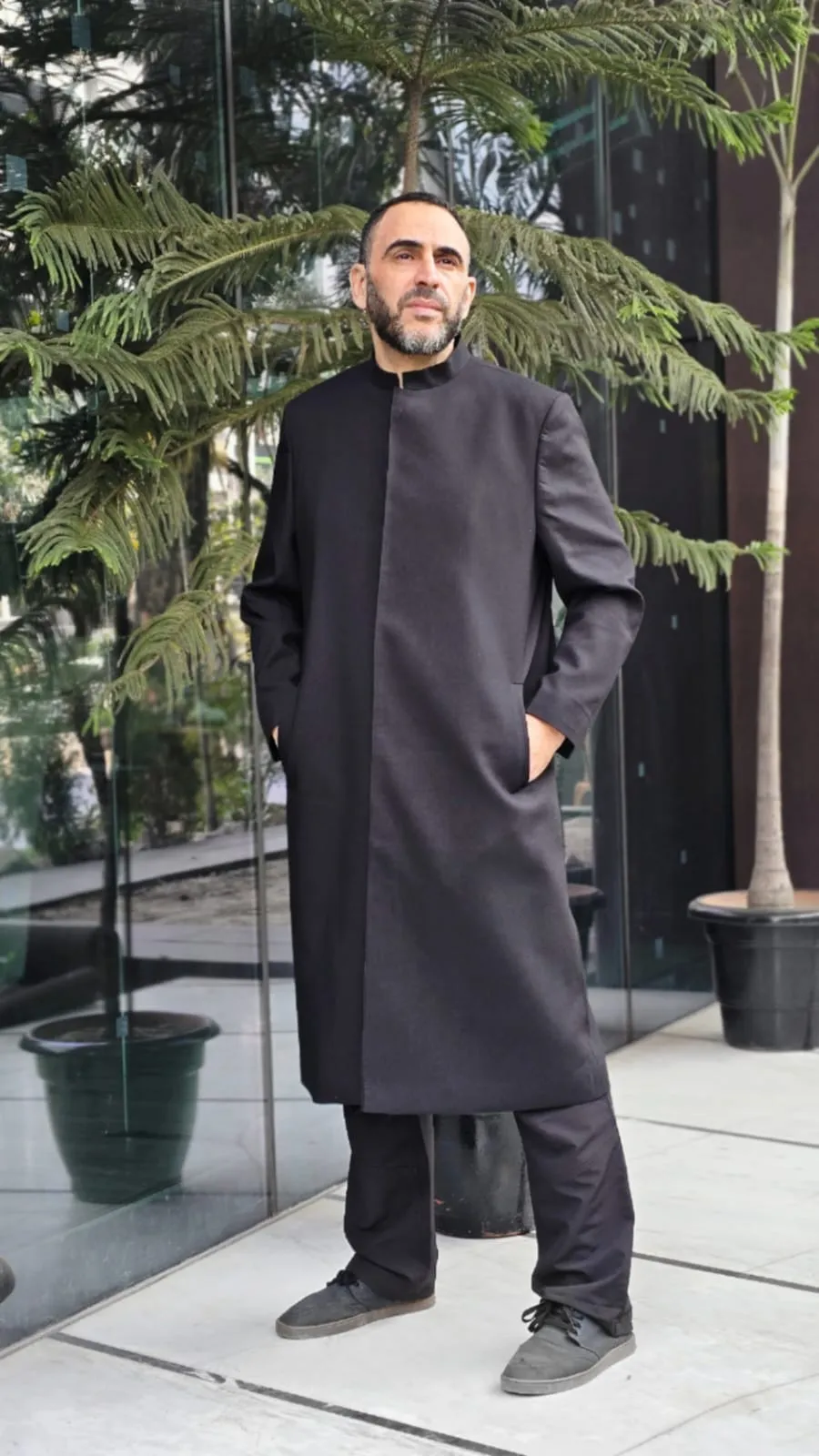 Stealth Black Overcoat