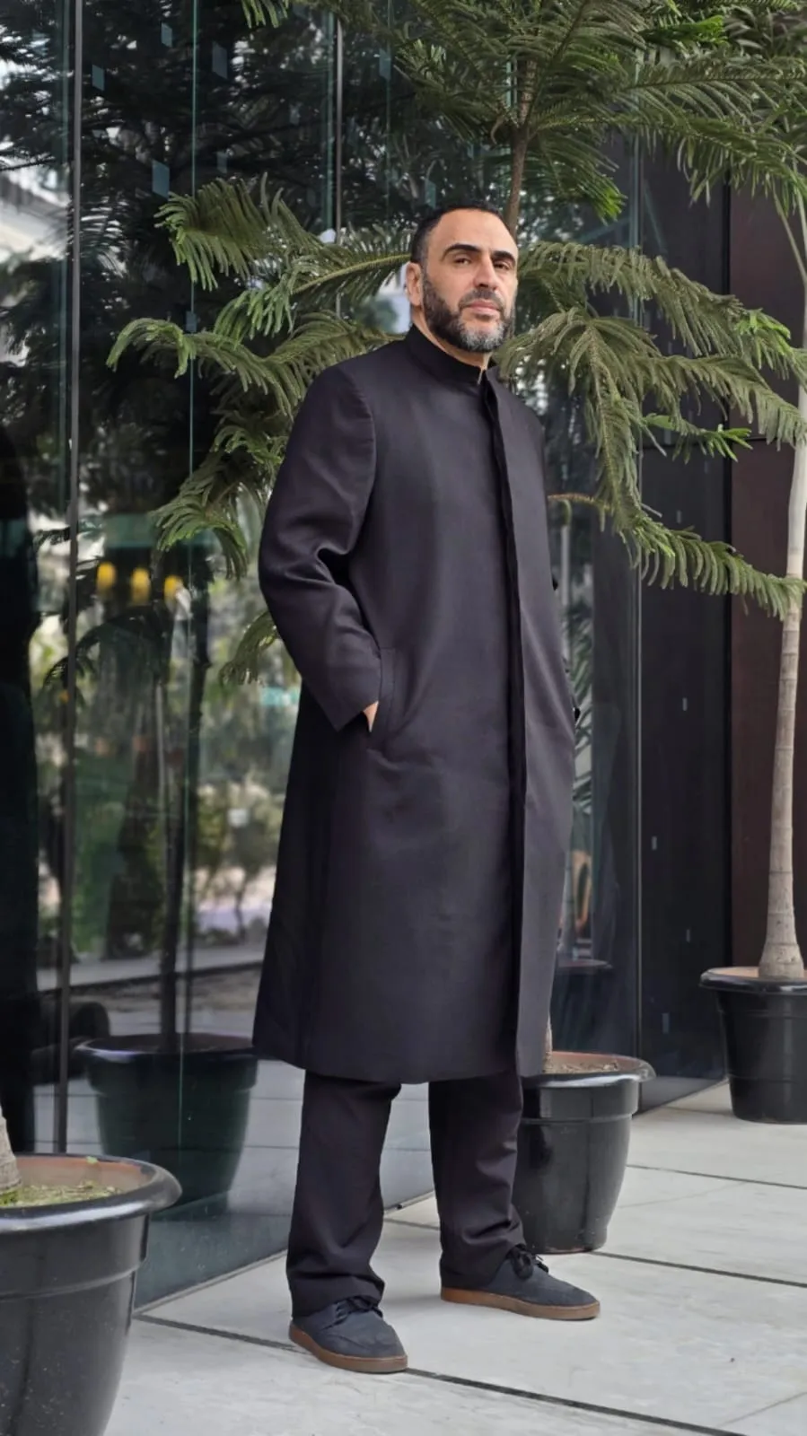 Stealth Black Overcoat