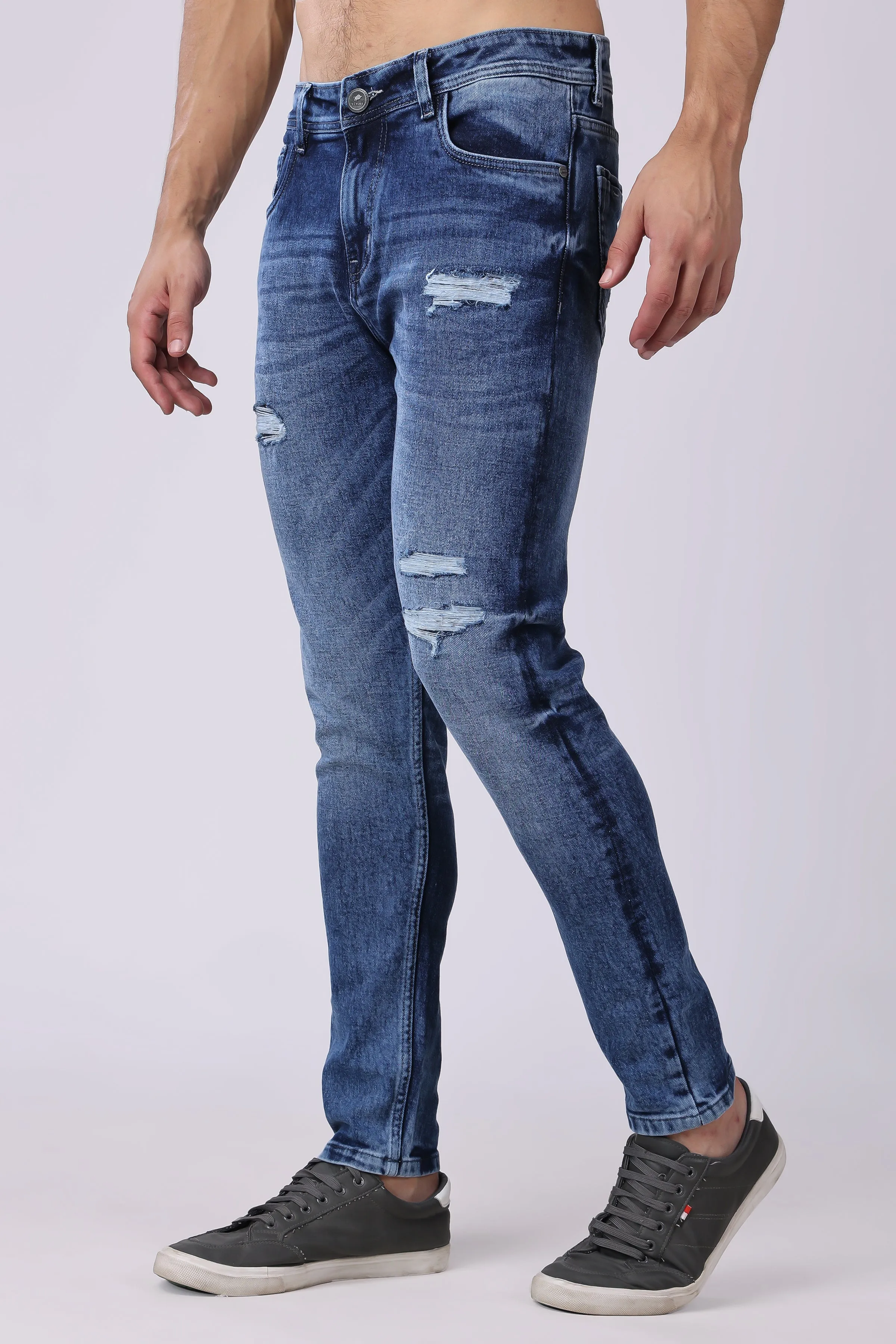 Stylox Men Ankle Fit Jeans - 5140-10253
