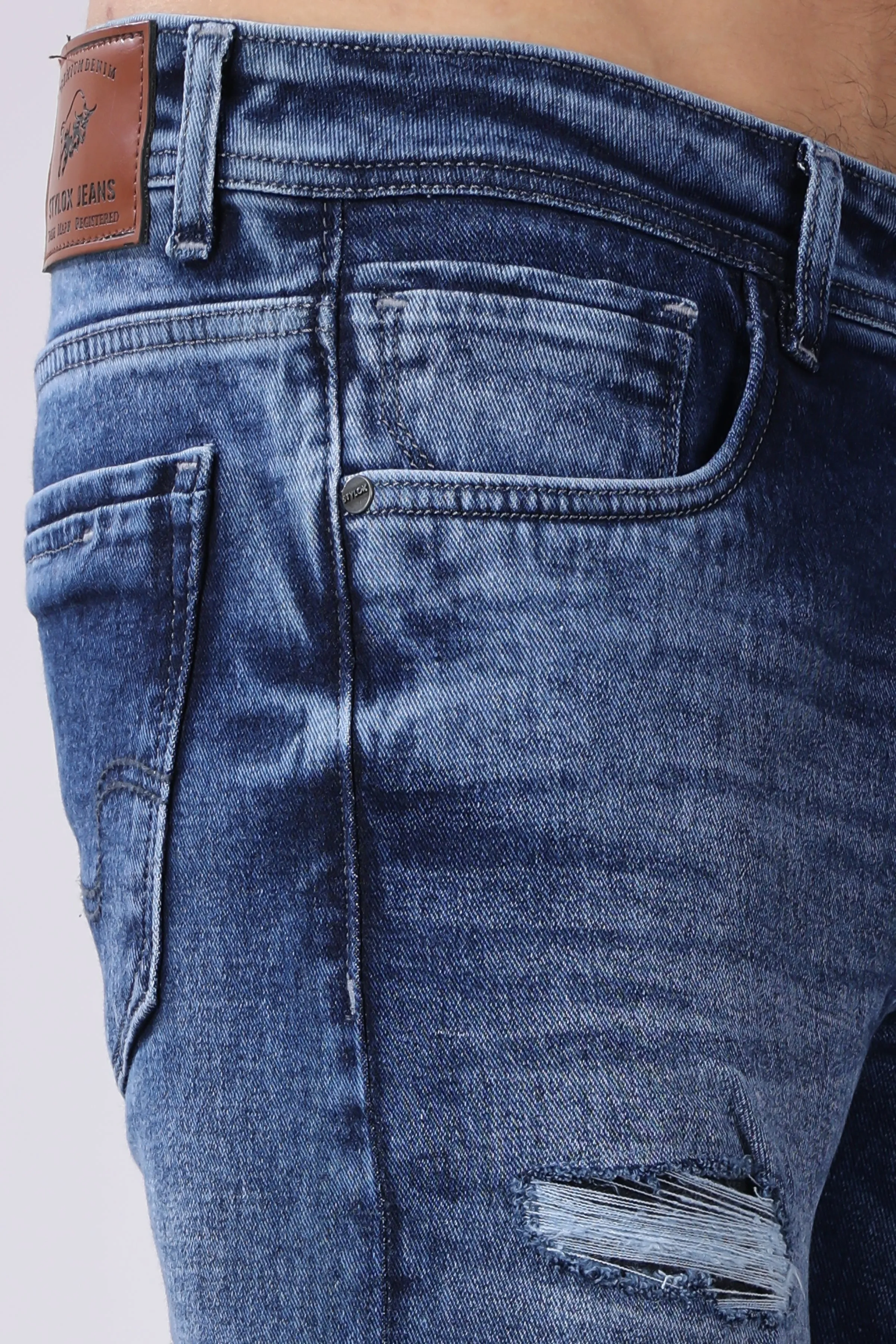 Stylox Men Ankle Fit Jeans - 5140-10253