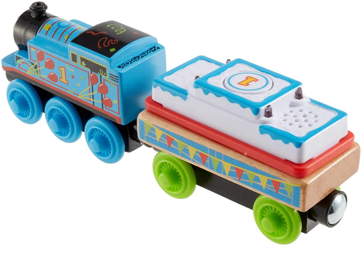 Thomas & Friends Wood Birthday Thomas Wooden Tank Engine Train