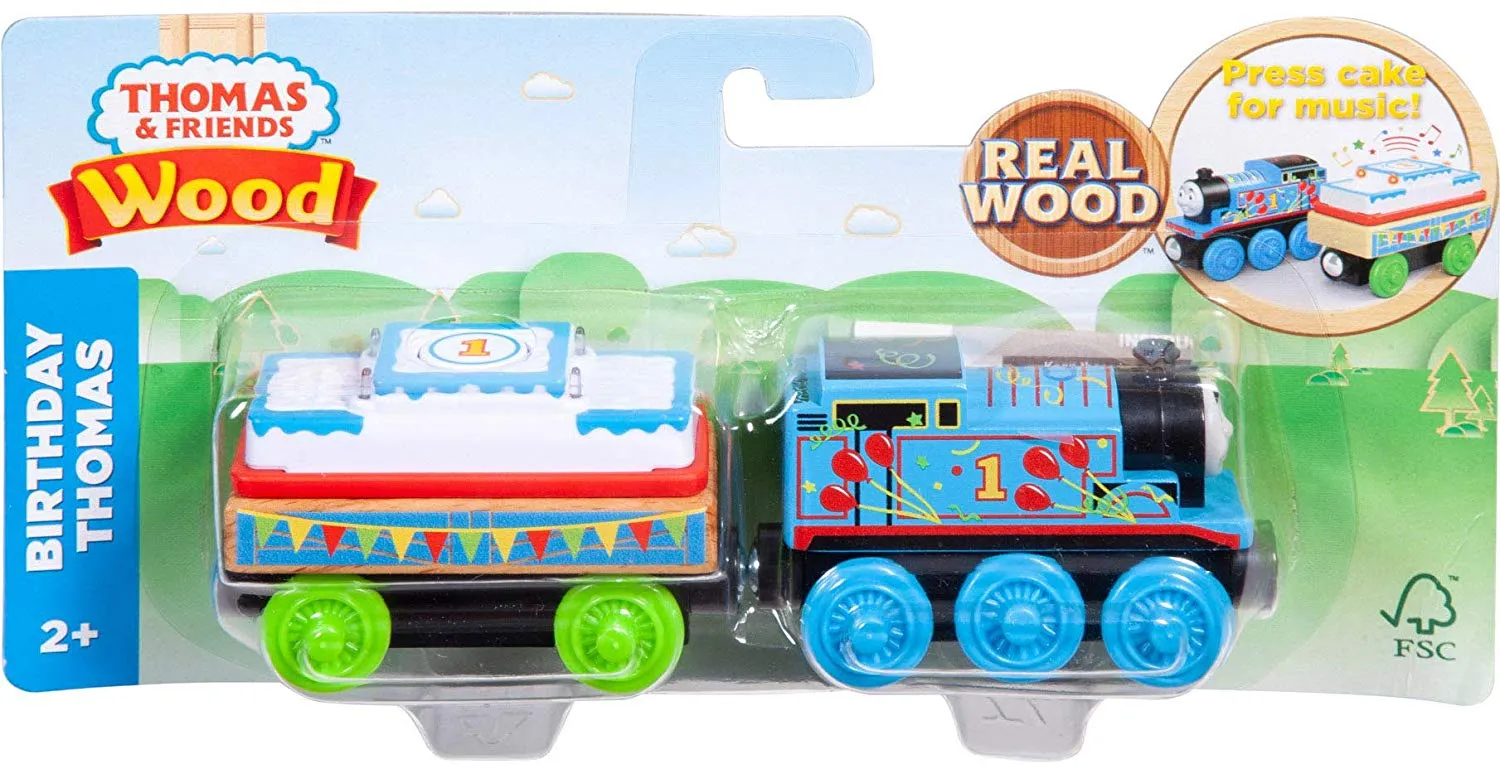 Thomas & Friends Wood Birthday Thomas Wooden Tank Engine Train