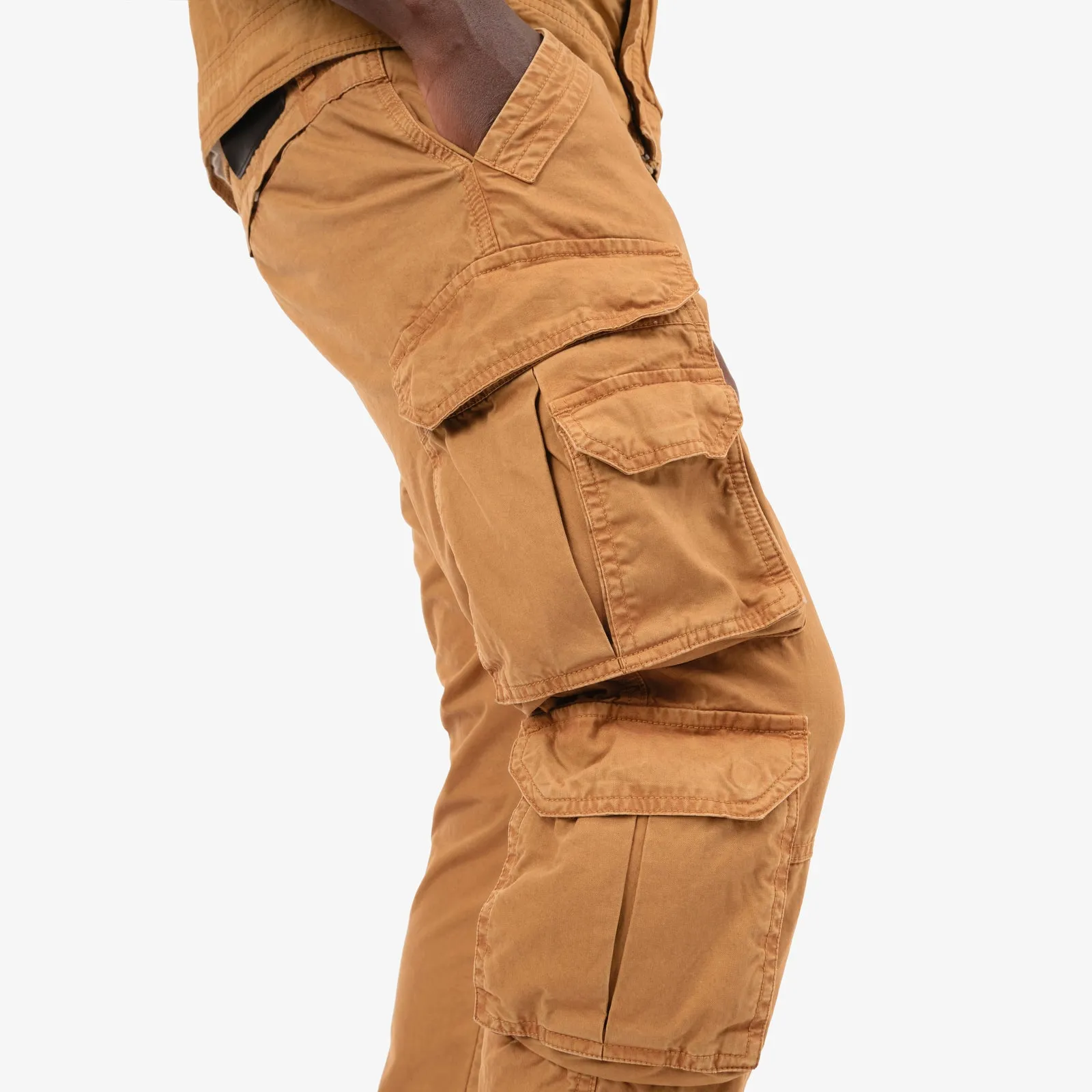 TIMBER BROWN CARGOS W/ BELT
