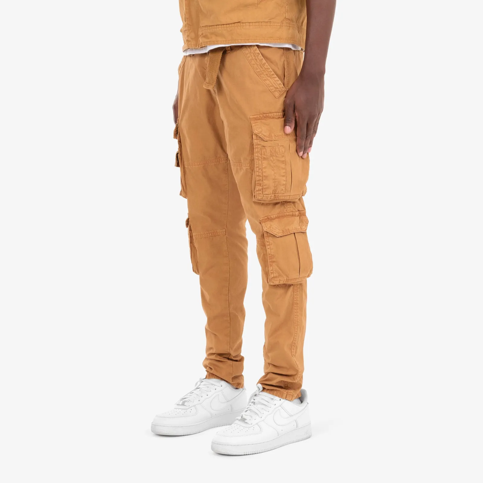TIMBER BROWN CARGOS W/ BELT