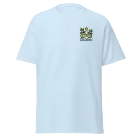 Unisex Fall Embroidered T-Shirt – "Squash Goals"