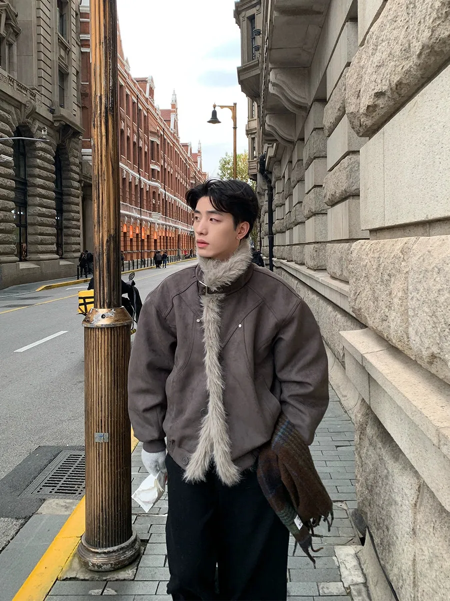 Vintage Fur Collar Jacket OYC0109