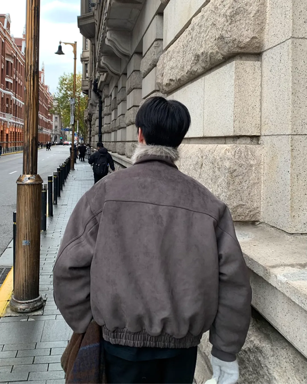 Vintage Fur Collar Jacket OYC0109