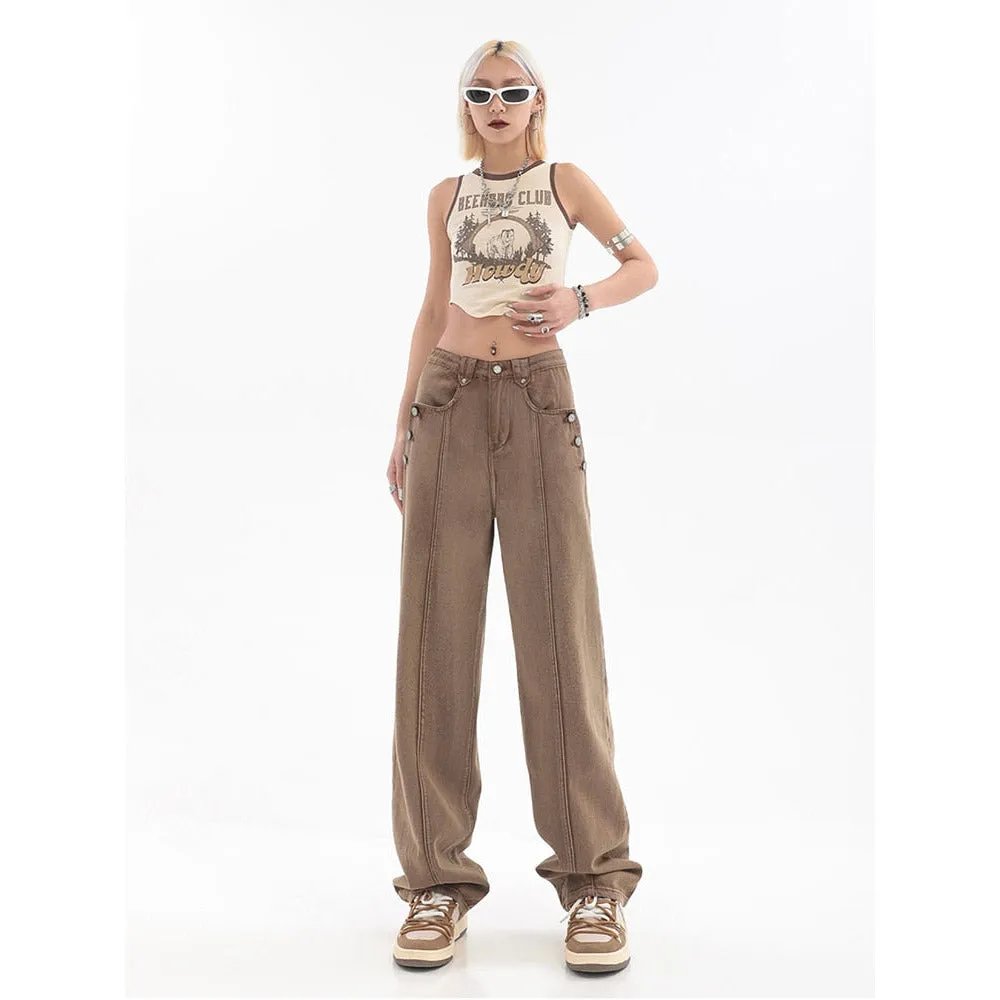 Vintage Wide Leg Jeans