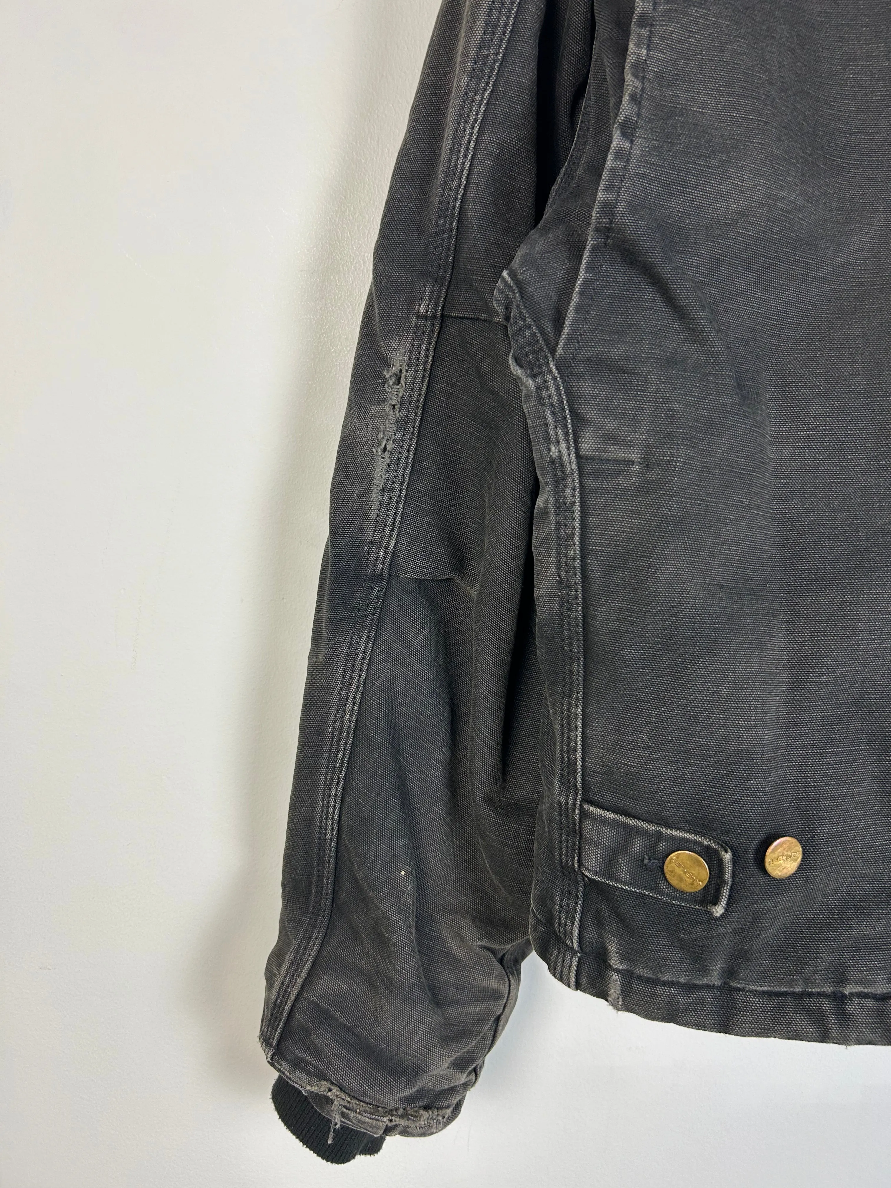Vintage Y2K Carhartt Arctic Cropped Black Jacket