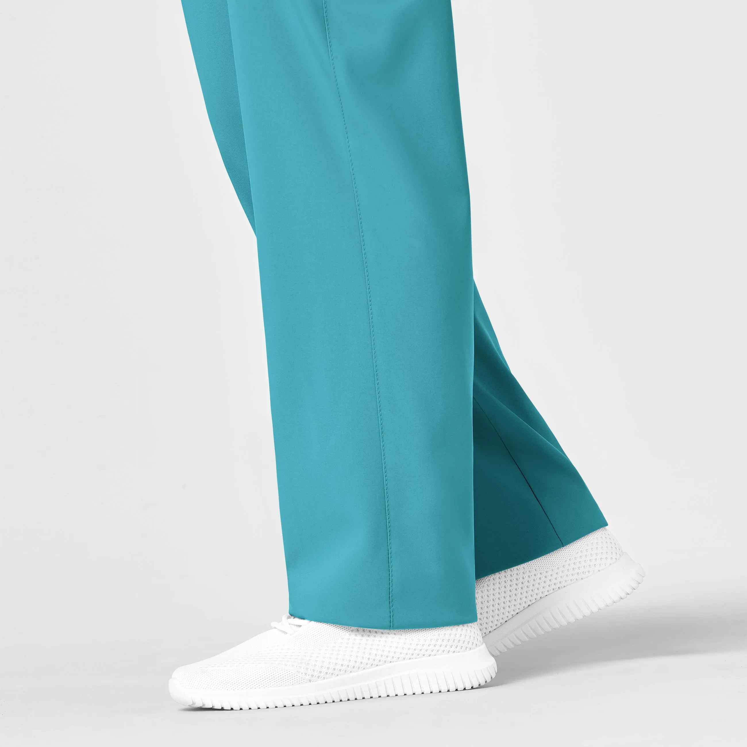 W123 Unisex Multi-Cargo Scrub Pant - Teal Blue
