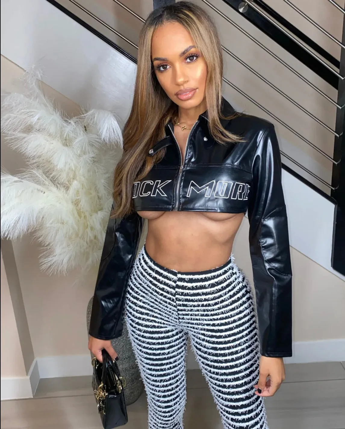 Wanna rock leather jacket