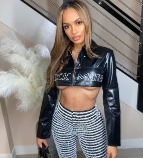 Wanna rock leather jacket